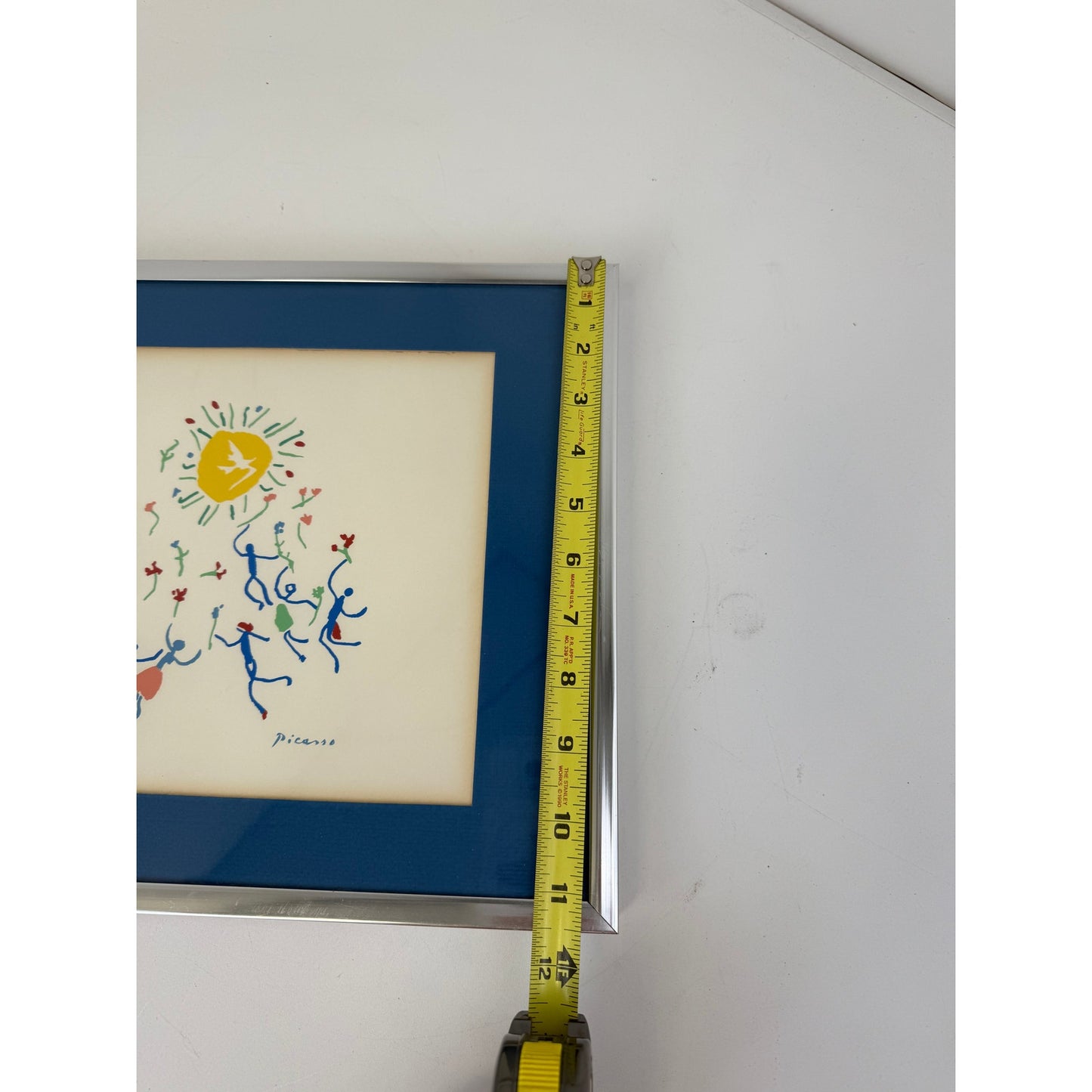 Authentic Hans Silkscreen Reproduction of Picasso's "HOMAGE TO THE SUN" & "DOVE III"