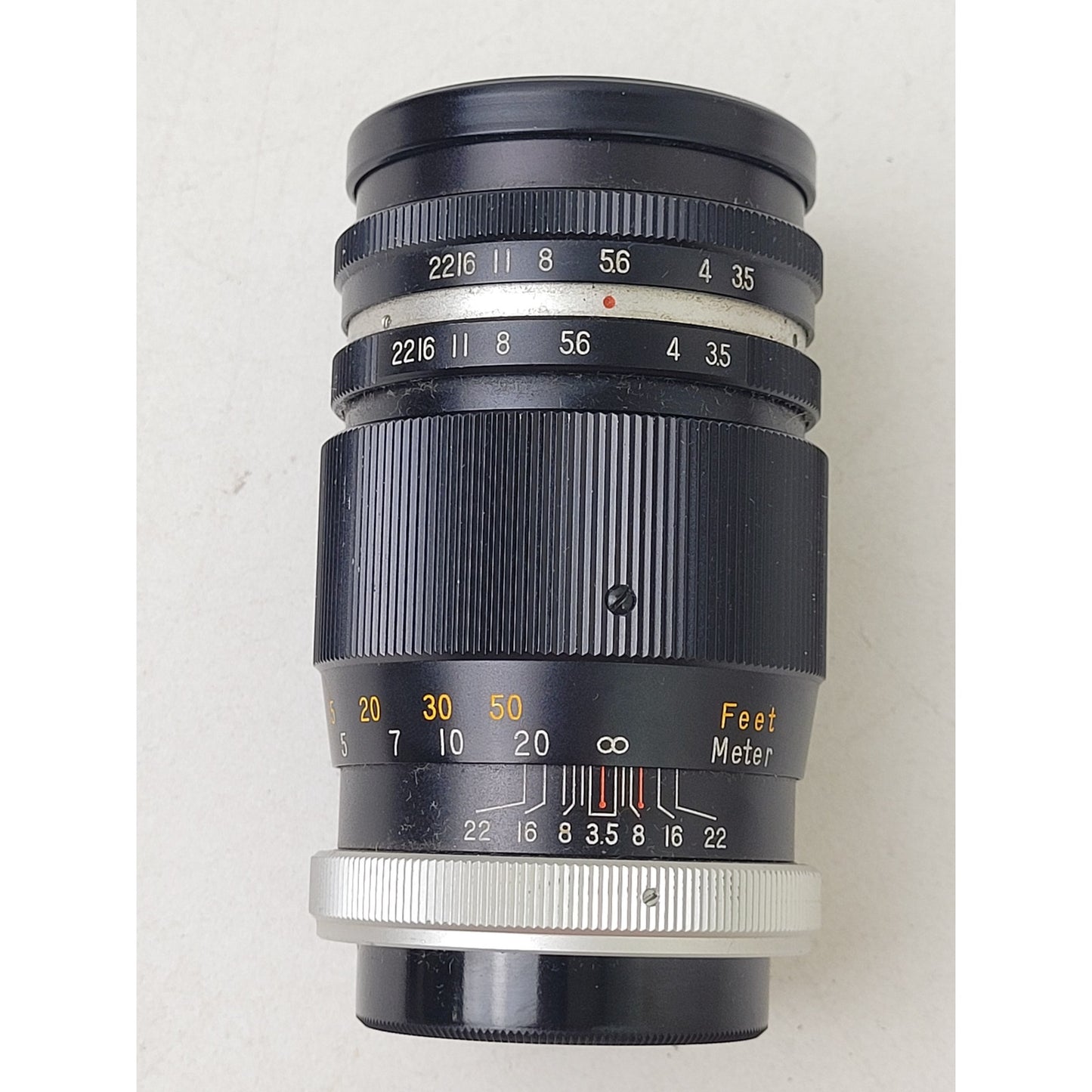 Vintage Zeitar 135mm f/3.5 Telephoto Lens + Case  | M42 Mount | Honeywell Pentax