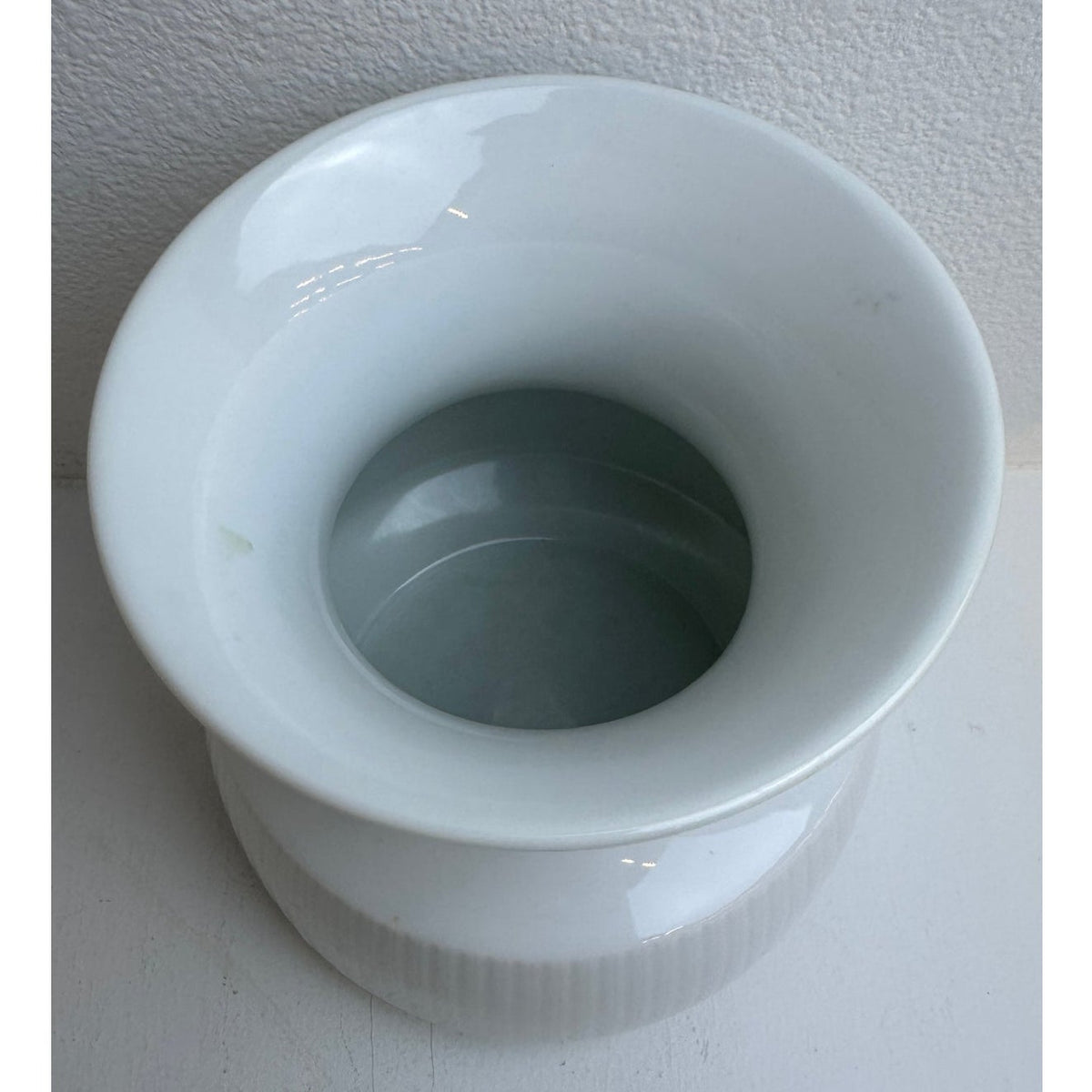 Vintage Rosenthal Studio-Linie White Porcelain Modulation Vase by Tapio Wirkkala