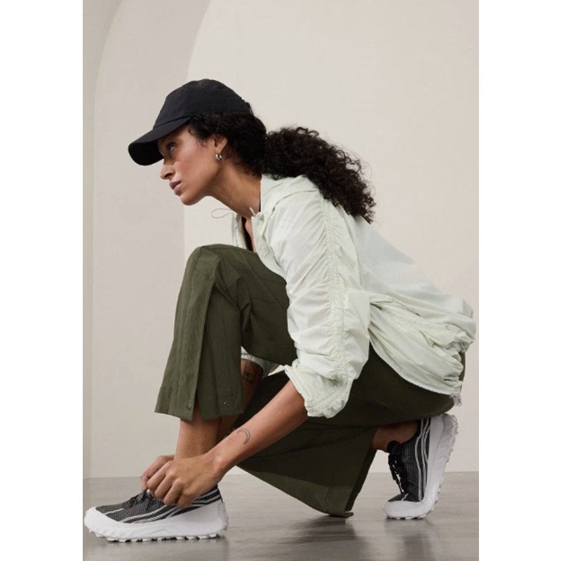 Athleta Trekkie Parachute Pant Olive Green Women's Sz XL NWT