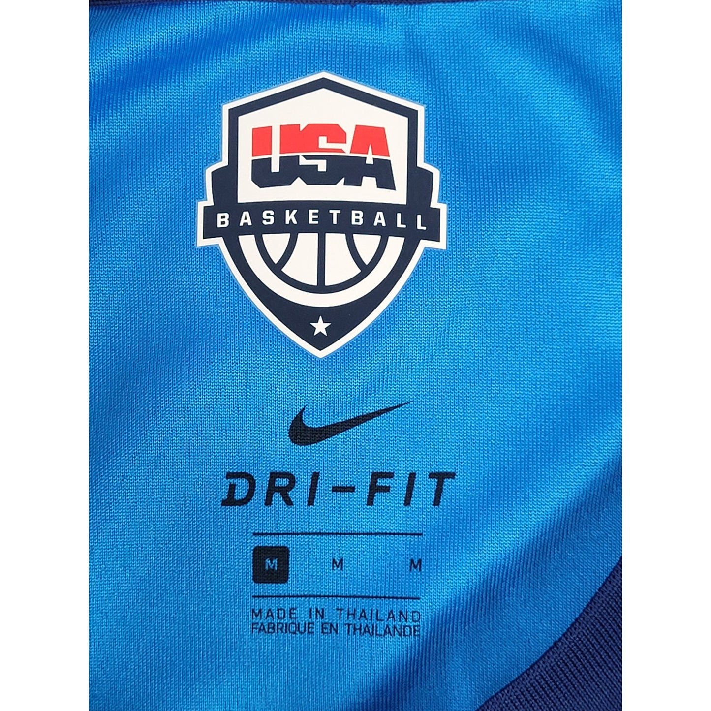 Nike Team USA Limited Edition Road Basketball Jersey in Blue Men's Sz M