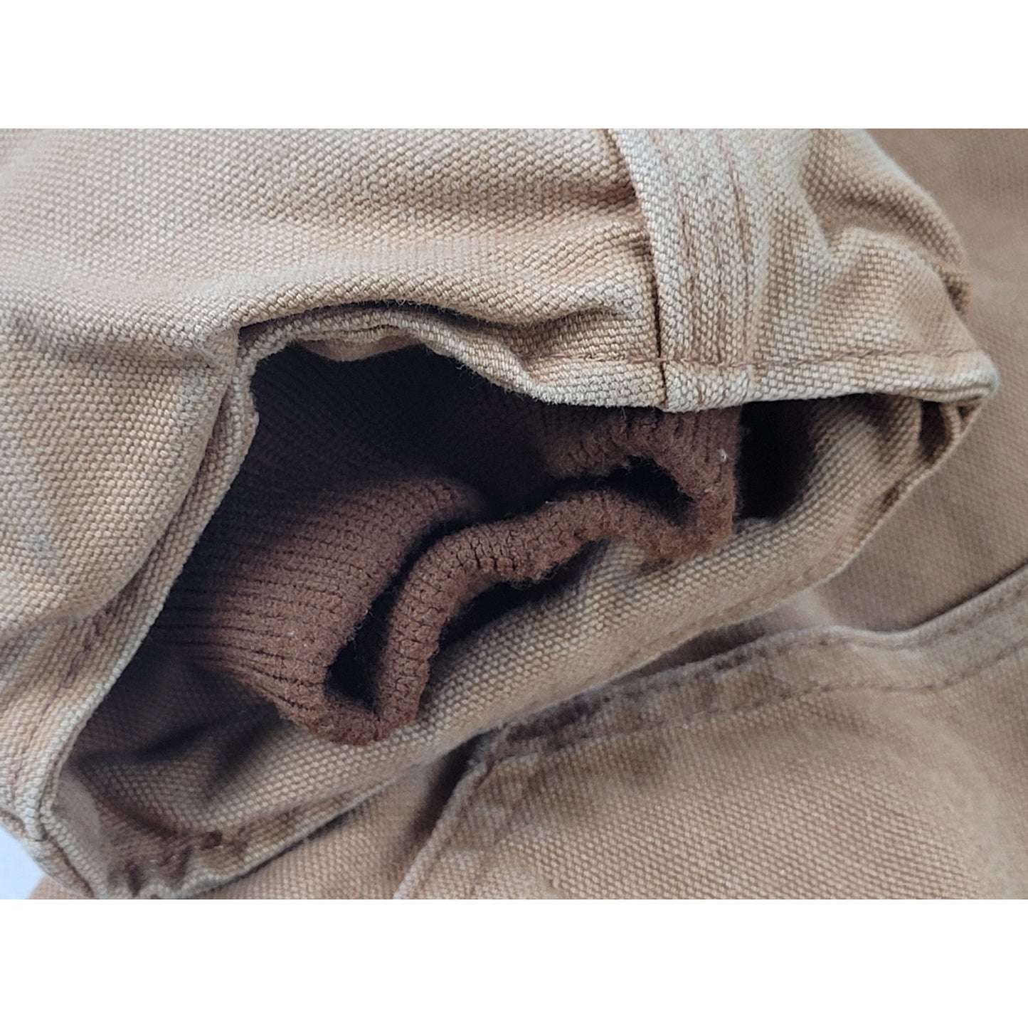 Carhartt C02 BRN Firm Duck Canvas Chore Coat Quilt Lined Men's Sz 48 (XL)
