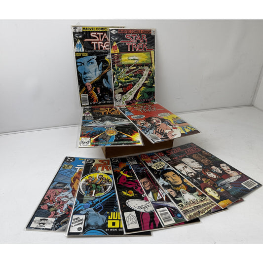 Vintage Star Trek Comics Set of 10 (Multi Series, 1st Edition Etc)