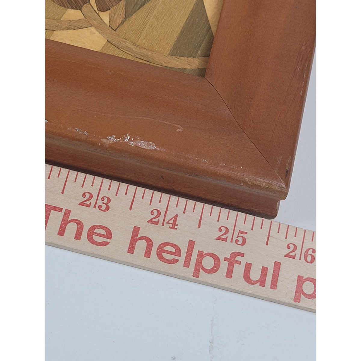 Hudson River Inlay Iris Border Decorative Wall Mirror 31.5" x 25.5"