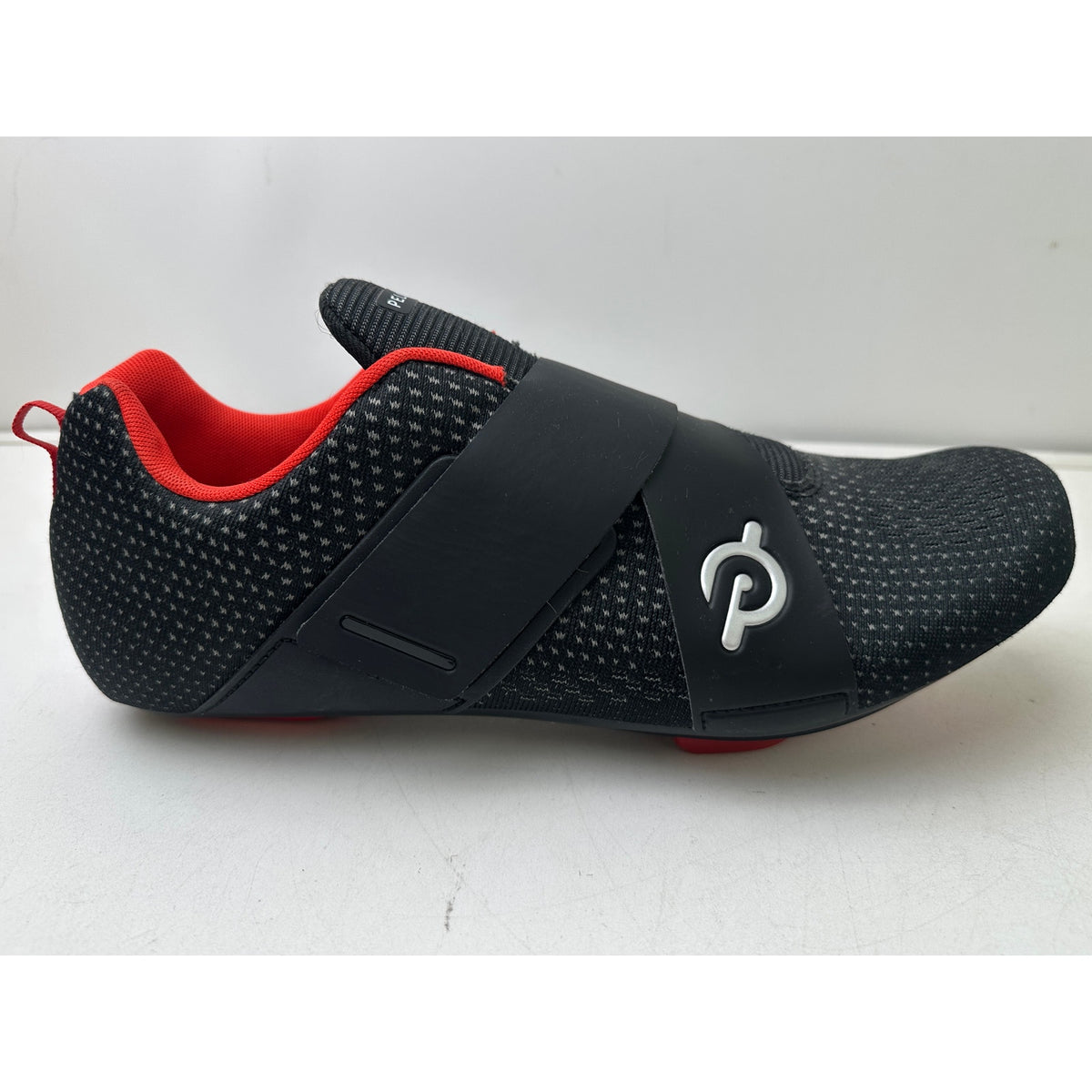 Peloton Altos Black/Red Indoor Cycling Shoes Men's Sz 12.5
