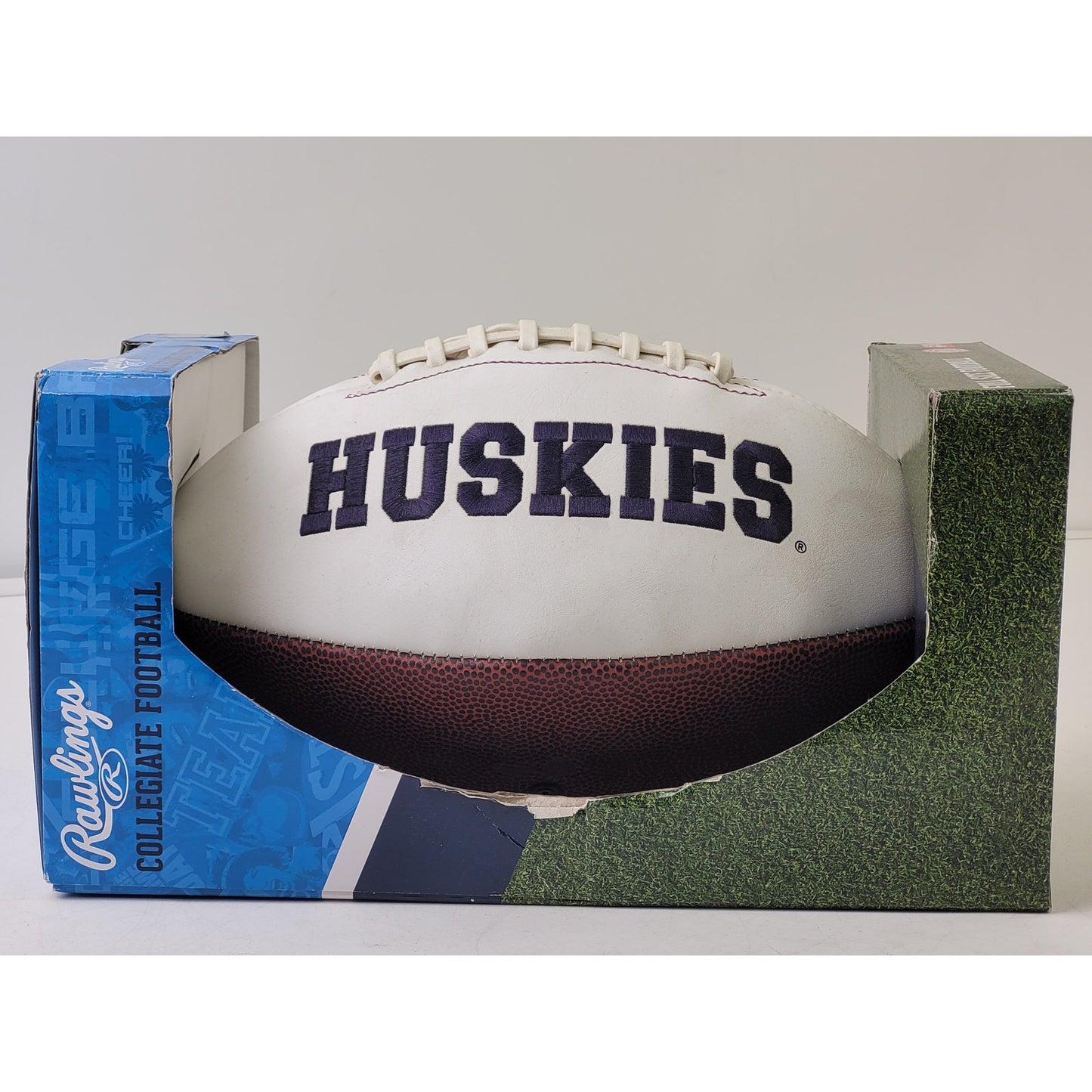 Huskies Football Signed by Jimmy Lake & Bob Rondeau | Unused in Box