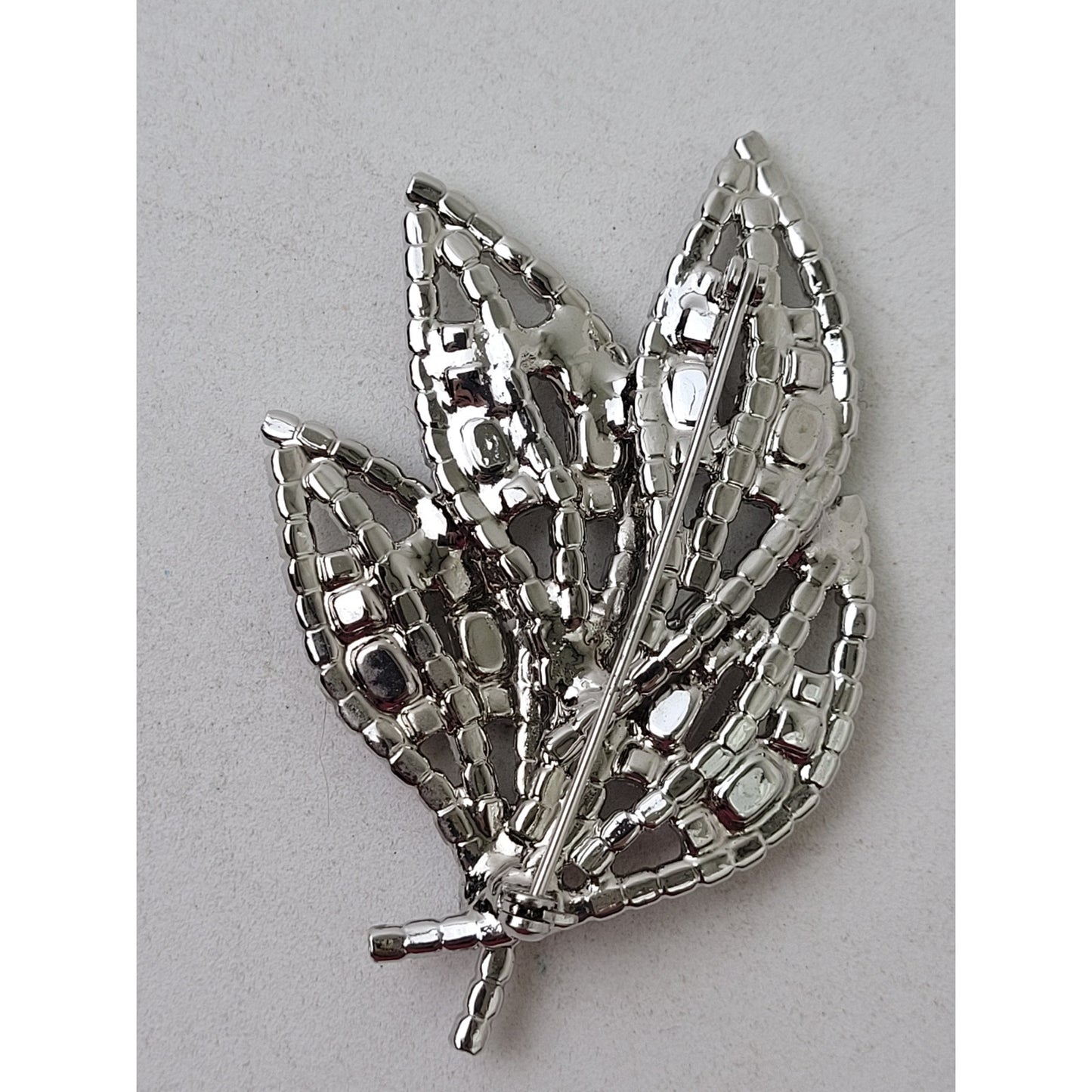 Vintage MCM Rhinestone Jewelry Lot | Pin, Necklaces, Earrings