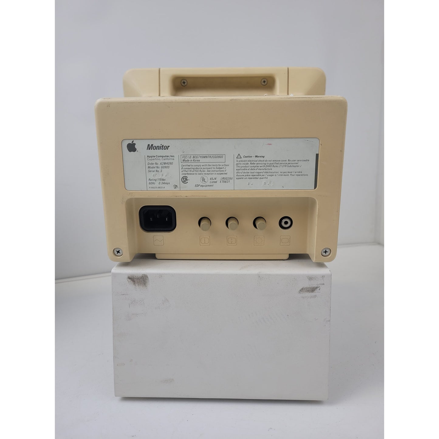 Apple IIc Computer Monitor w Keyboard, Mouse, & External Floppy Drive + Accessories