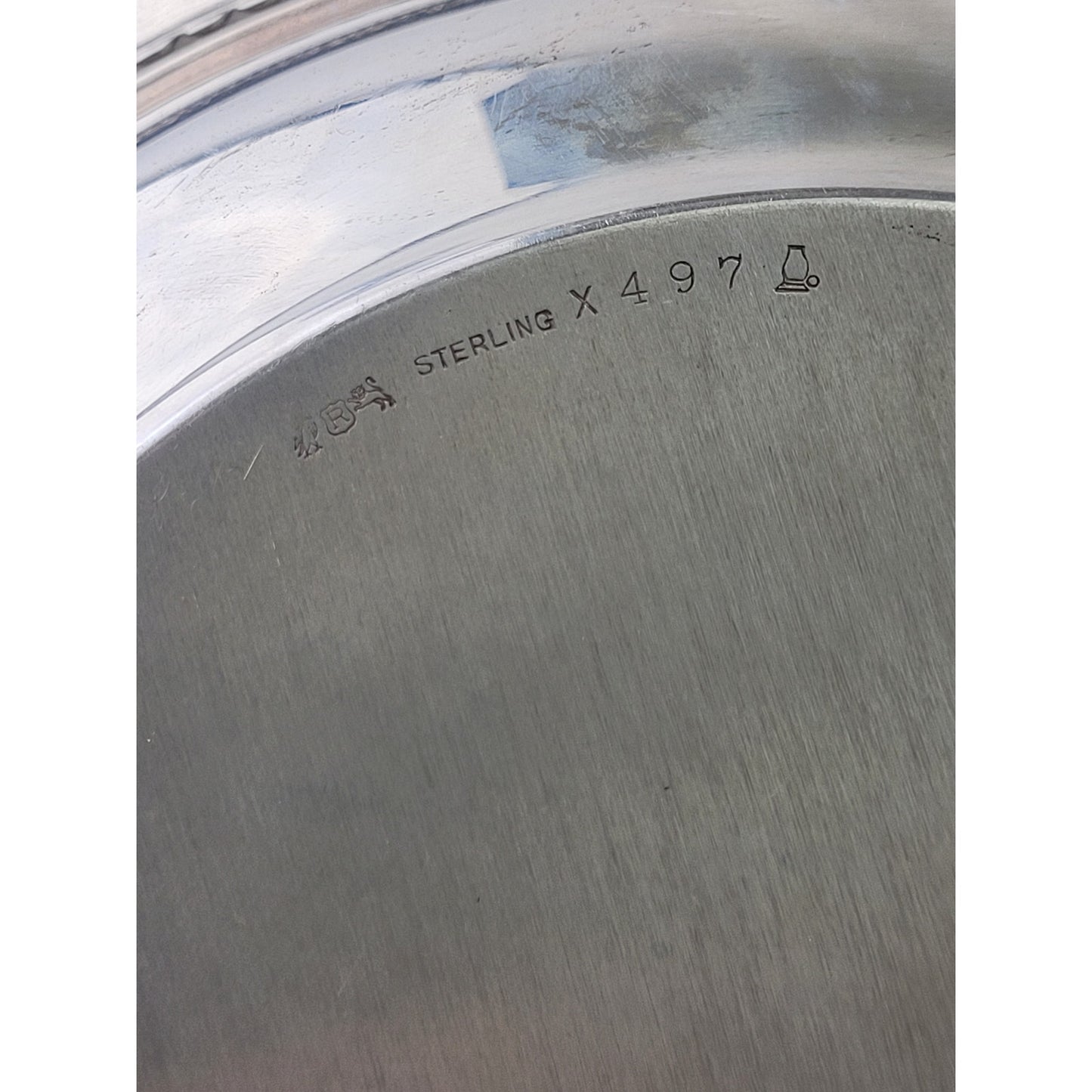 Medici Sterling Silver 10" Diameter Bowl w Decorative Trim 2 1/8" H | 10.5 Oz