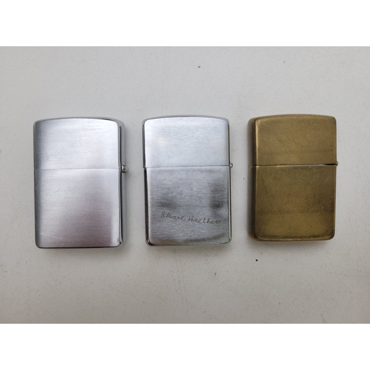 Vintage Promotional Tobacco Lighters | Winston, Marlboro, Camel, Zippos