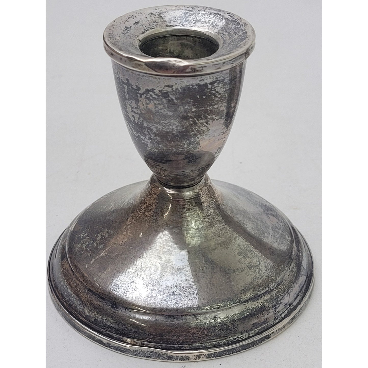 Vintage Duchin Sterling Silver Weighted Candlesticks Set of 2 | 383.48 grams