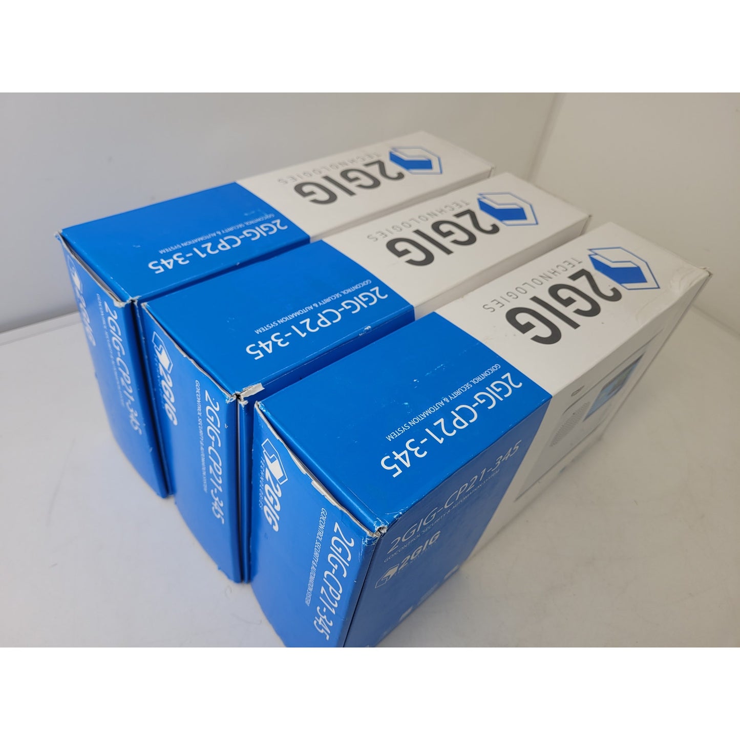 Set of 3 2GIG-CP21-345 Go Control Home Security Automation System | Open Box