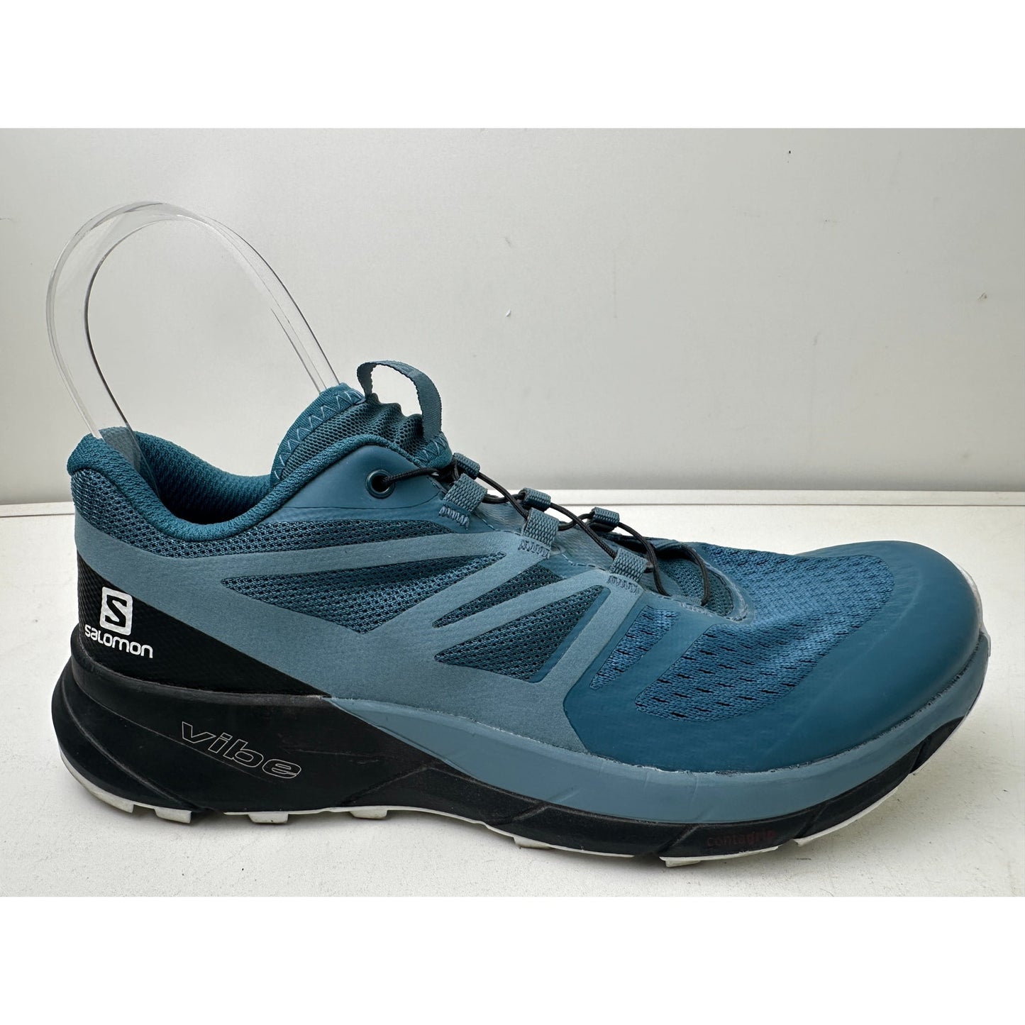 Saloman Sense Ride 2 Vibe Teal Mesh Trail Running Sneakers Women's Sz 7