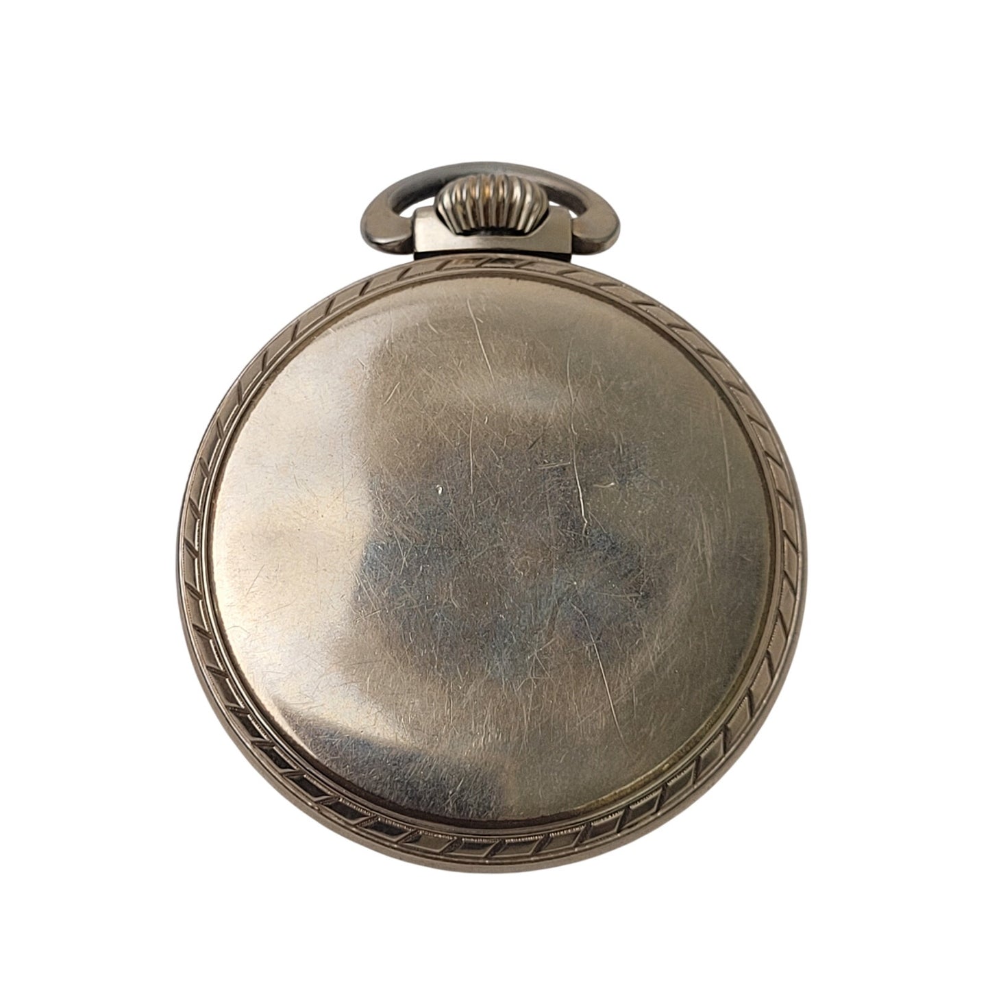 VTG Elgin Railroad-style Pocket Watch Montgomery Dial 15J 10K Rolled Gold Plate