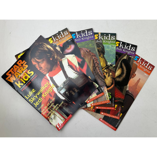 Vintage Star Wars Kids Magazine Scholastic Lot | 6 Issues Including Premiere #1
