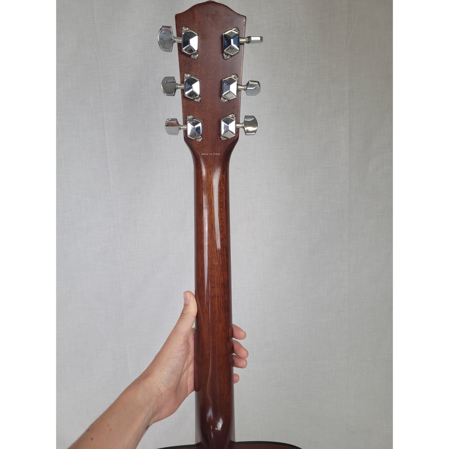 Fender DG-10LH NS Left-handed Acoustic Guitar w Case EUC