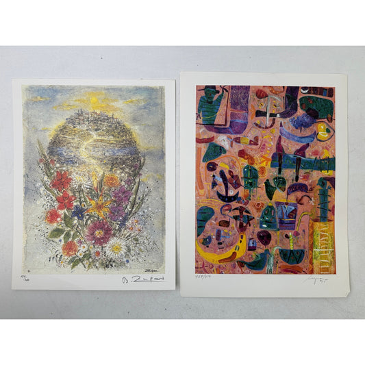 Set of 2 Signed WFUNA Limited Edition Art Prints | Bruno Zupan & Ruben Leyva