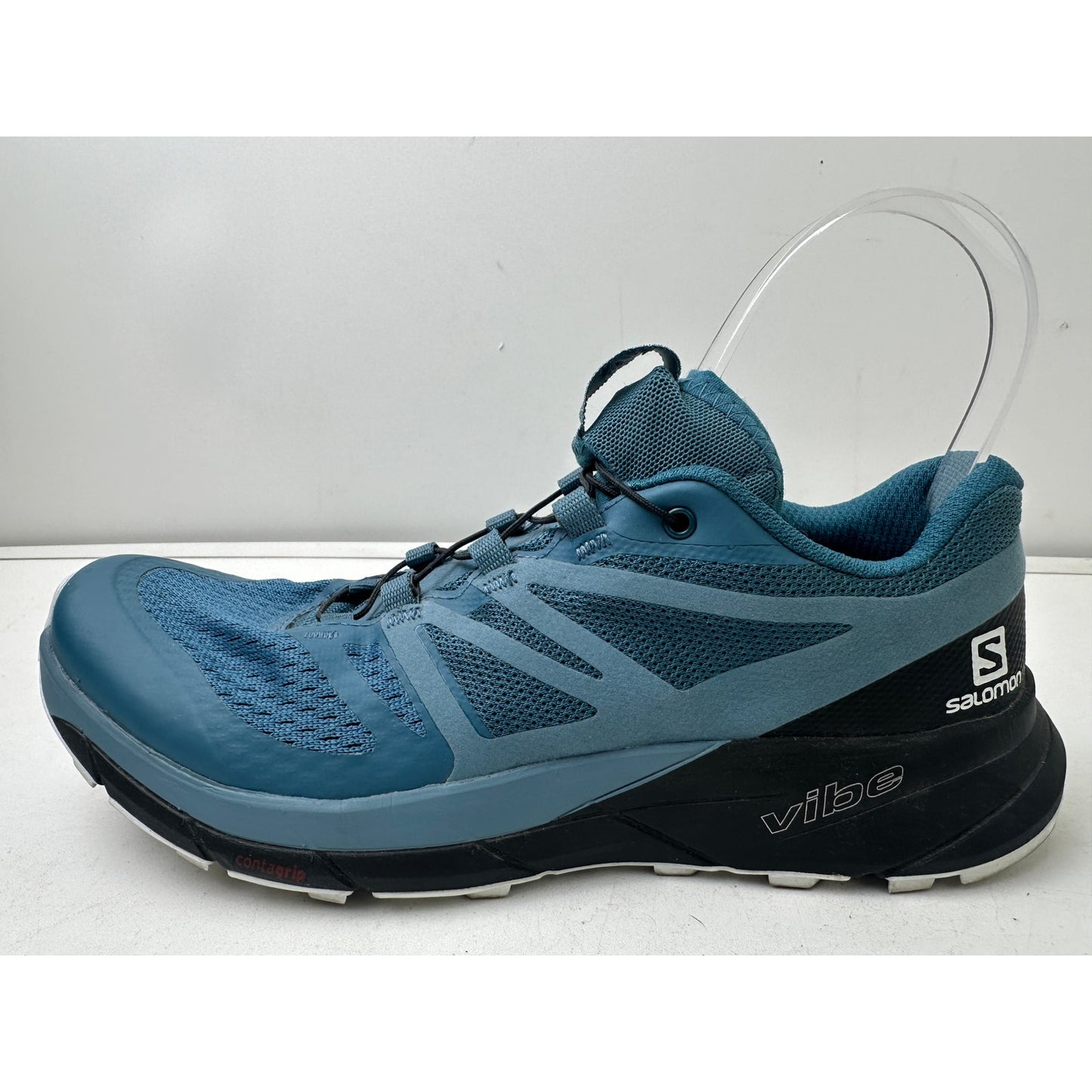 Saloman Sense Ride 2 Vibe Teal Mesh Trail Running Sneakers Women's Sz 7