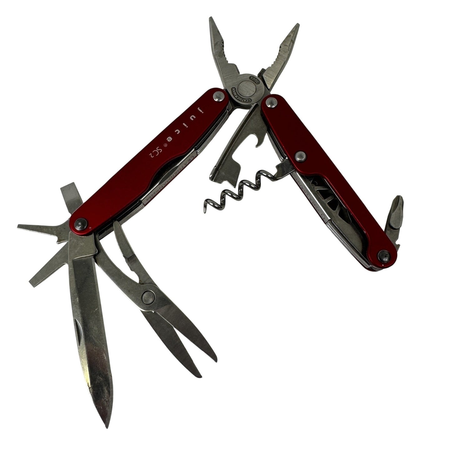 Retired Leatherman Juice C2 RED 1st Gen Multitool