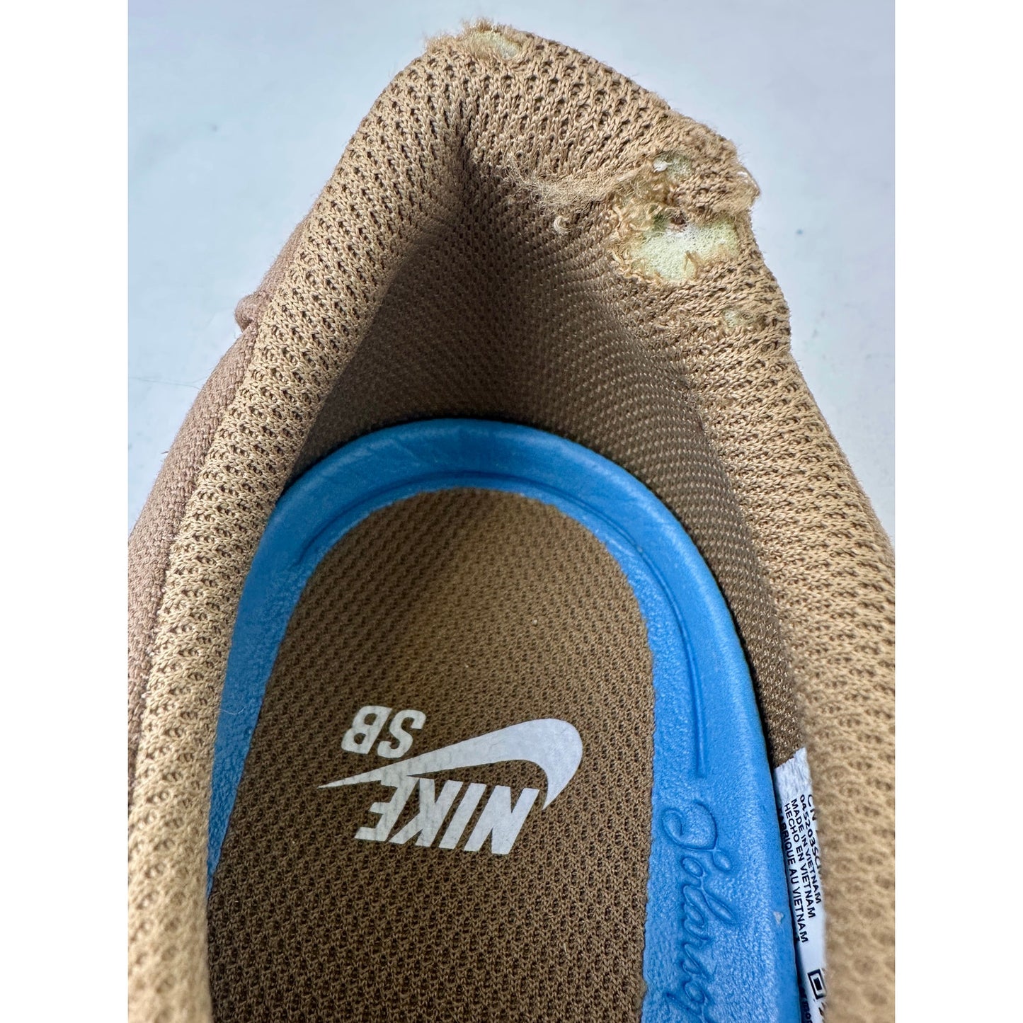 Nike SB Chron 2 Canvas Dark Driftwood Brown Sneakers Men's Sz 10