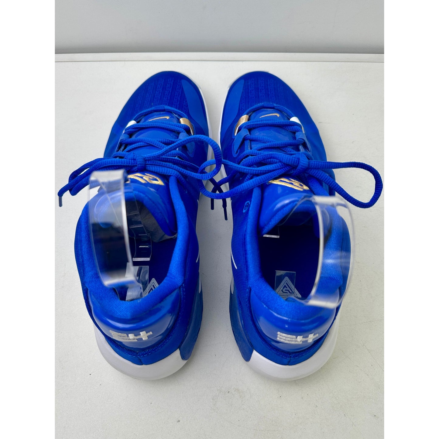 NEW Nike Zoom Freak 1 "Greece" Blue/Gold Sneakers Men's Sz 14