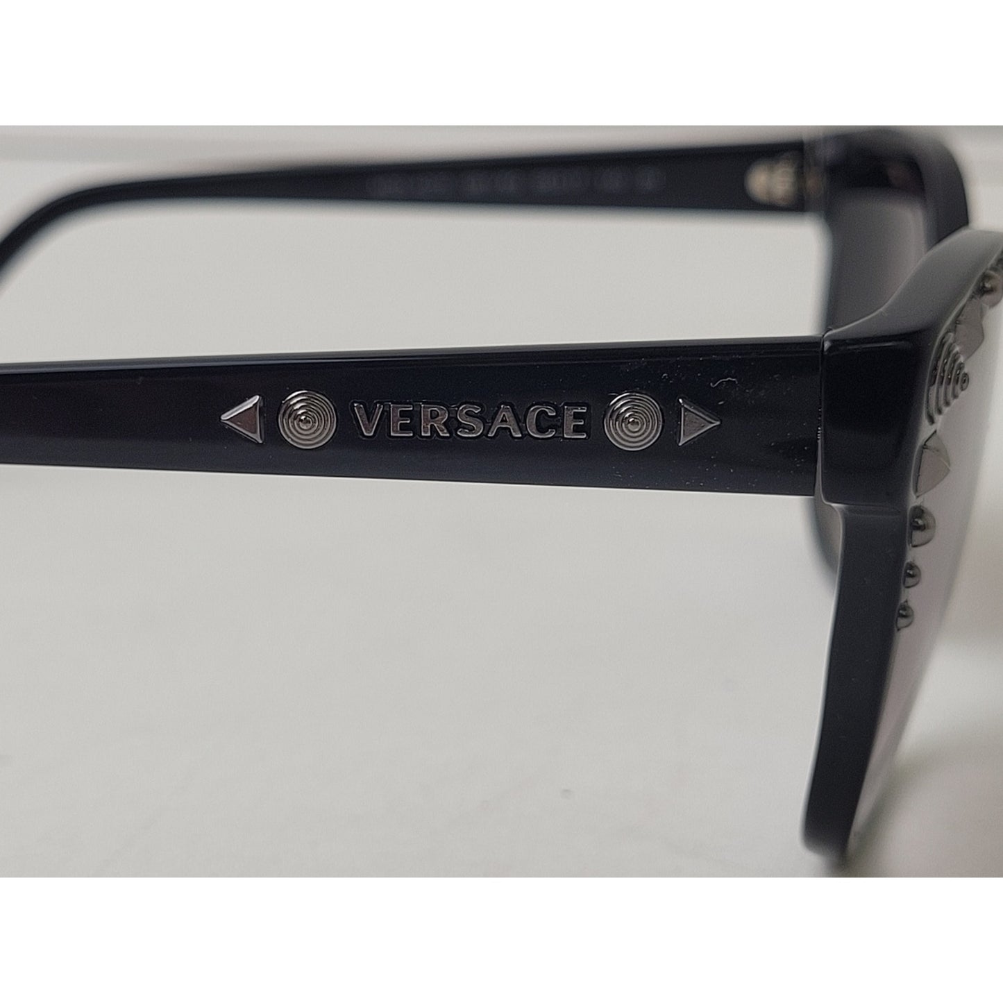 Versace Model #4270 Studded Black Cat-Eye Prescription Frames  | Made in Italy