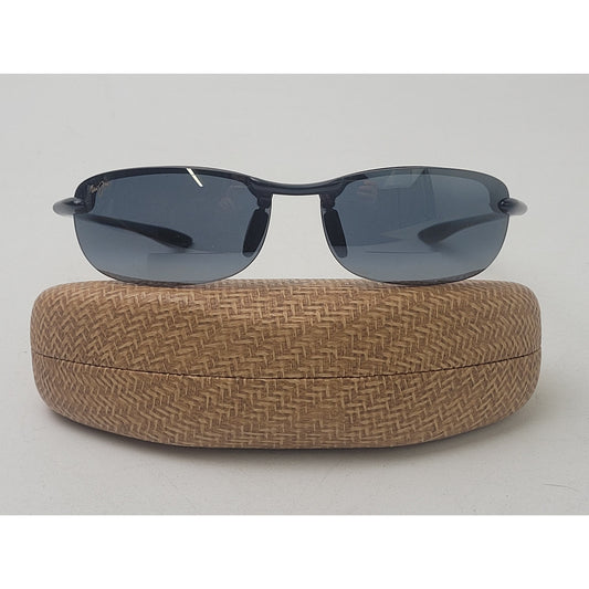Maui Jim Ho'okipa MJ Sport Sunglasses Gloss Black Frame | Prescription Lenses