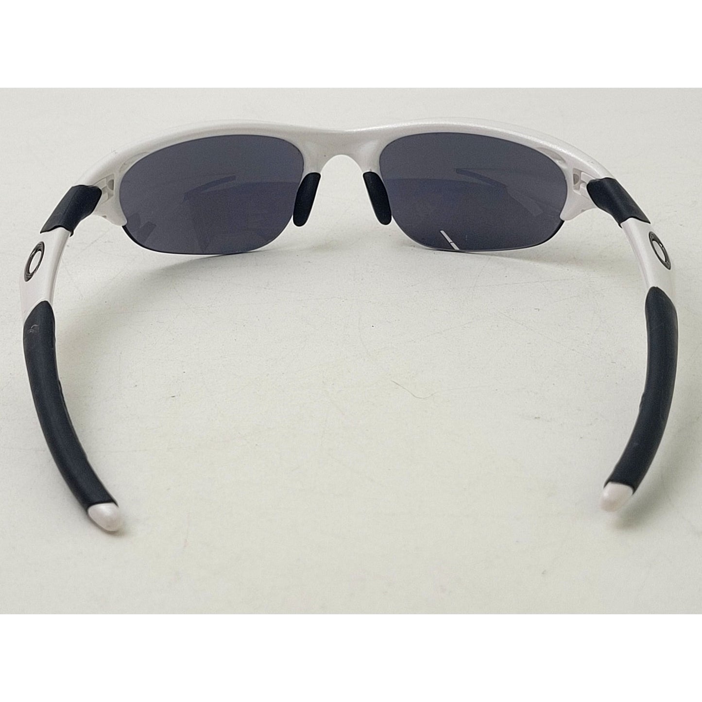 Oakley Flak Wrap White Half Rim Sports Glasses Made in USA