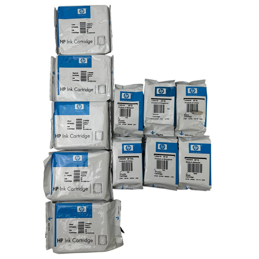 HP Ink Cartridges Mixed Lot - 940XL, 92, 93, 74, 75XL | 11 Total