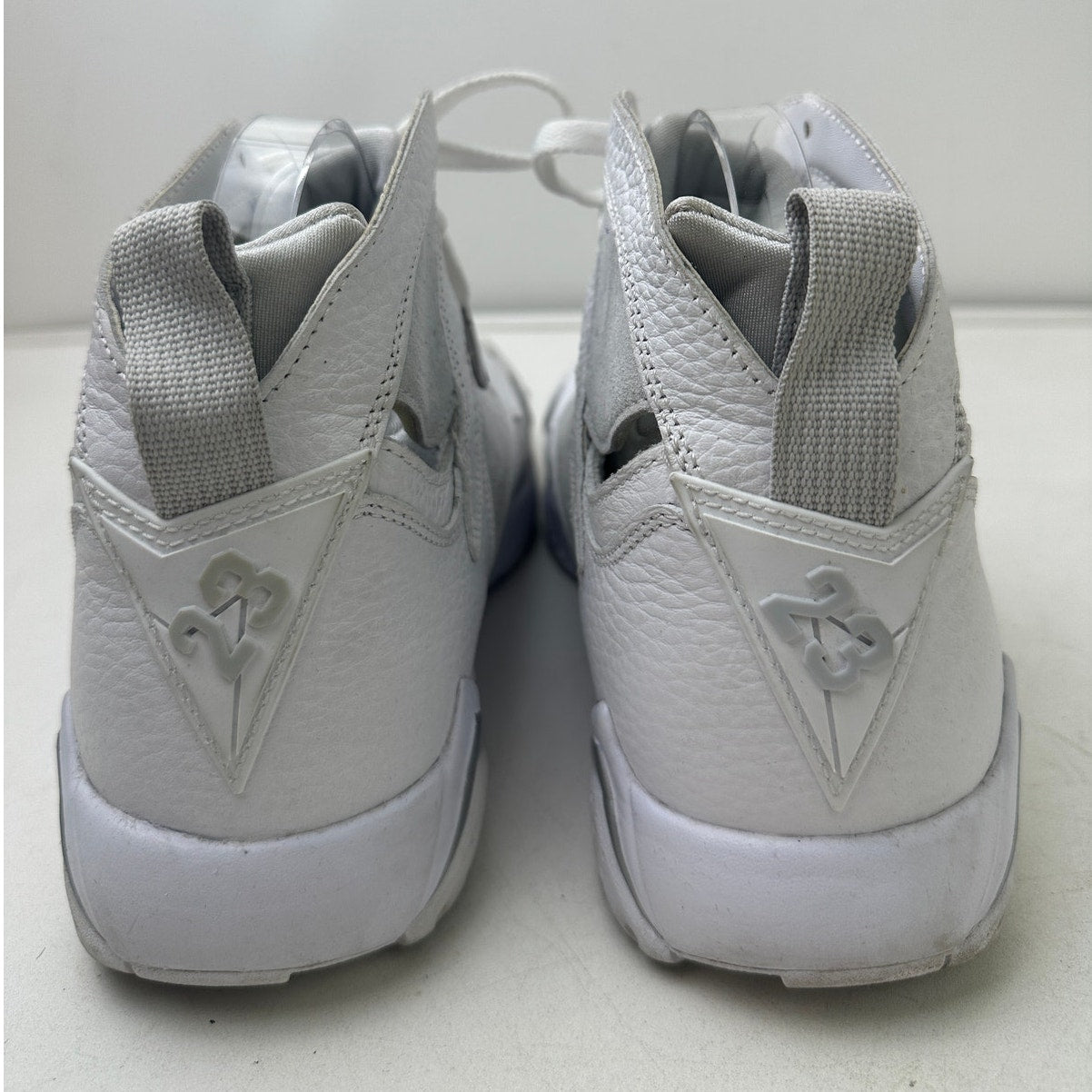 Air Jordan 7 Retro Pure Money Pure White/ Pure Platinum Sneakers Men's Sz 9