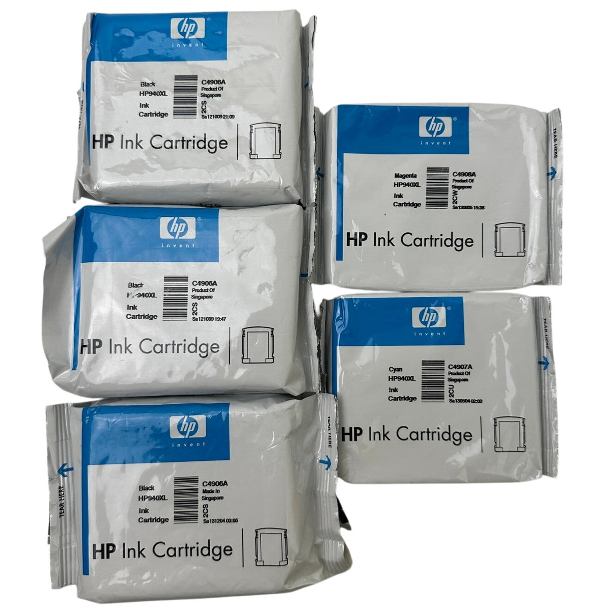 HP Ink Cartridges Mixed Lot - 940XL, 92, 93, 74, 75XL | 11 Total