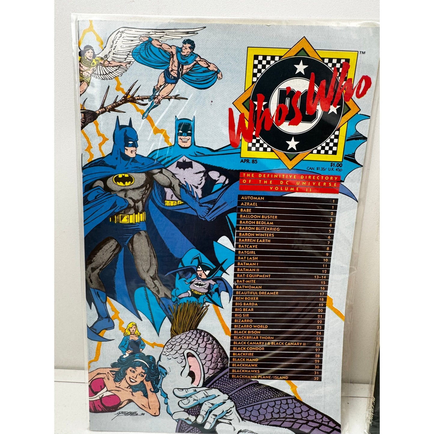 Lot of 10 Various DC Comics (Gotham by Gaslight, DC's Who's Who, Green Lantern+)