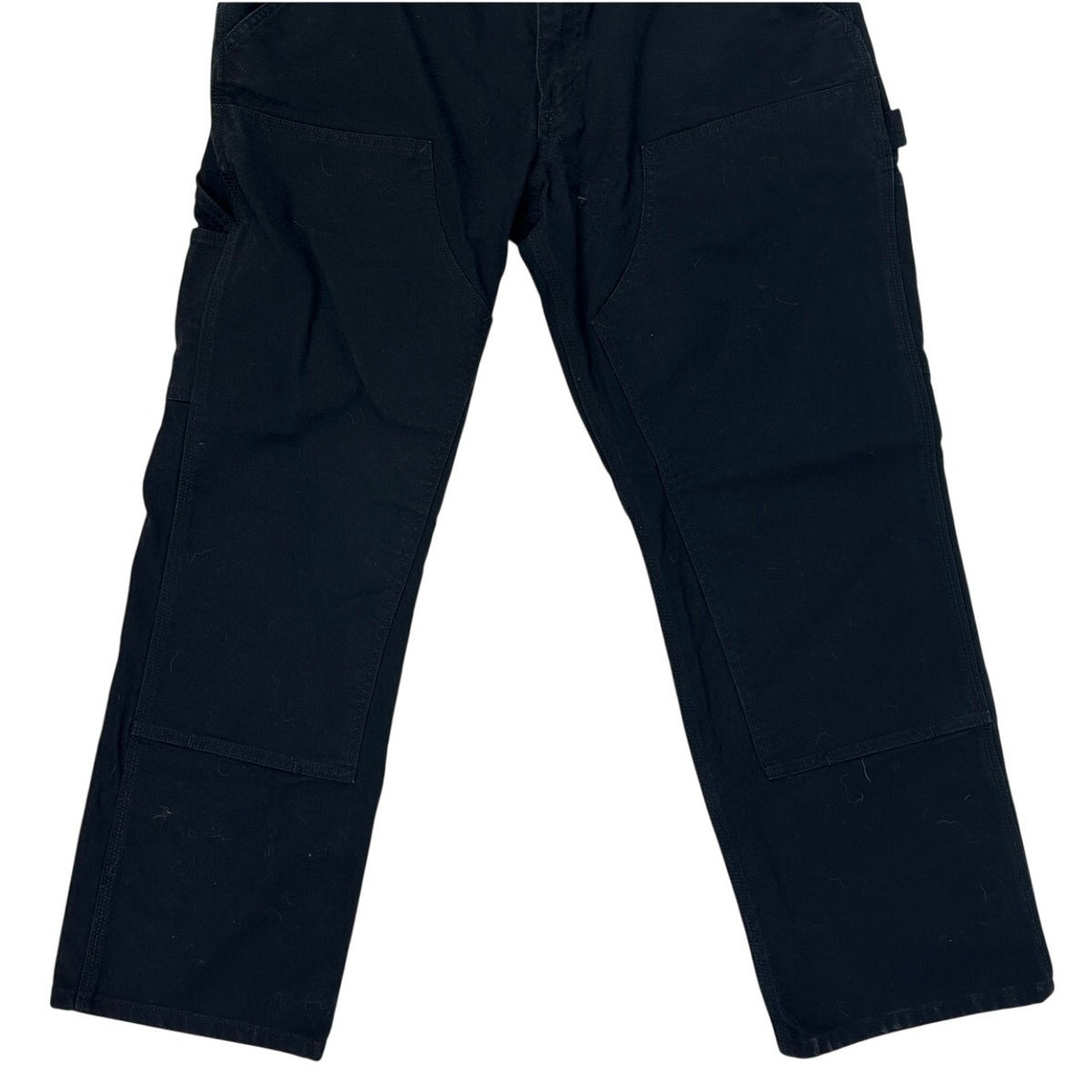 Carhartt Black Rugged Flex Double-Front Duck Utility Work Pants Men's Sz 36x30