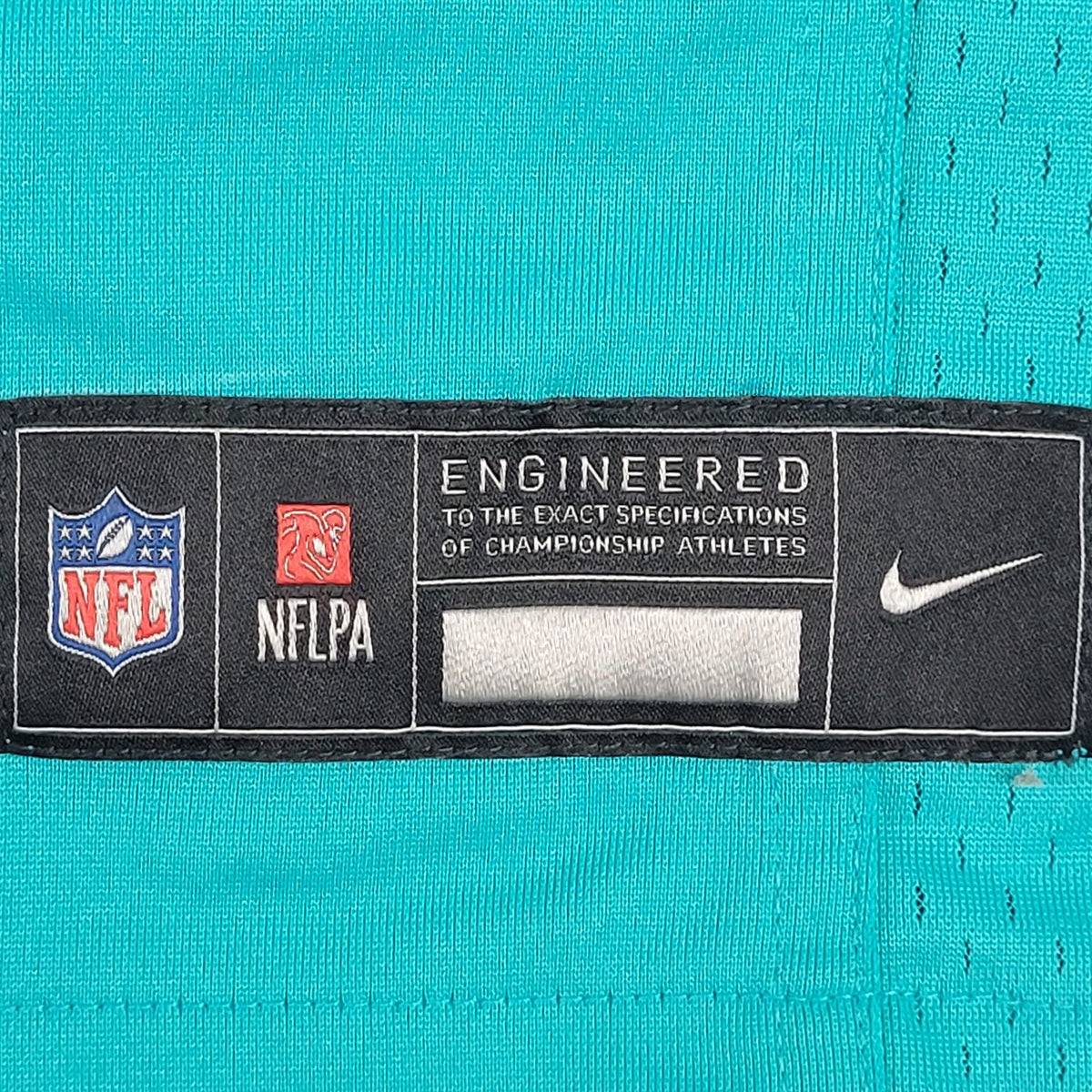 Nike Miami Dolphins Tyreek Hill #10 Aqua Football Game Jersey Sz Small