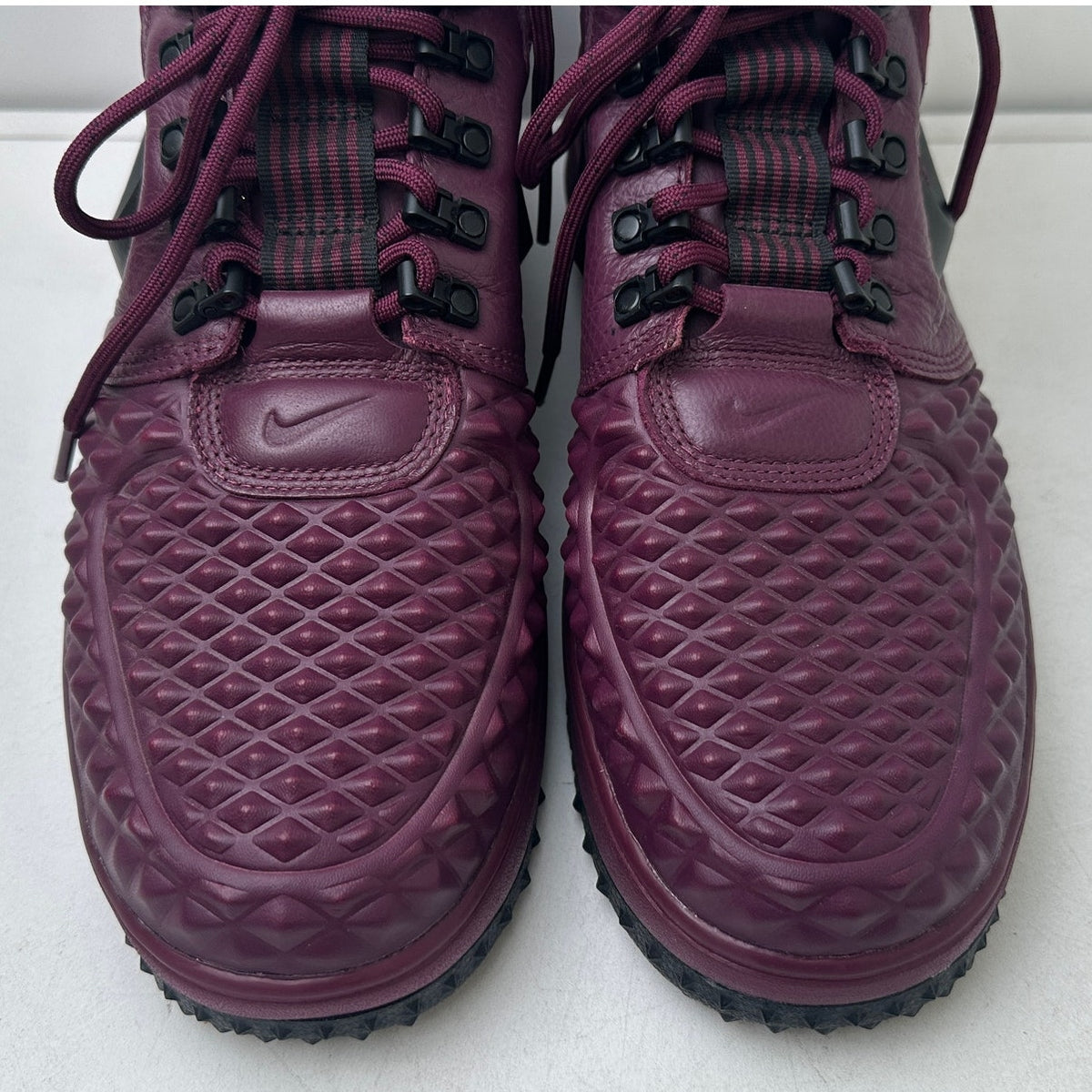 Nike Lunar Force 1 Duckboot '17 Bordeaux / Black Sneakers Men's Sz 10