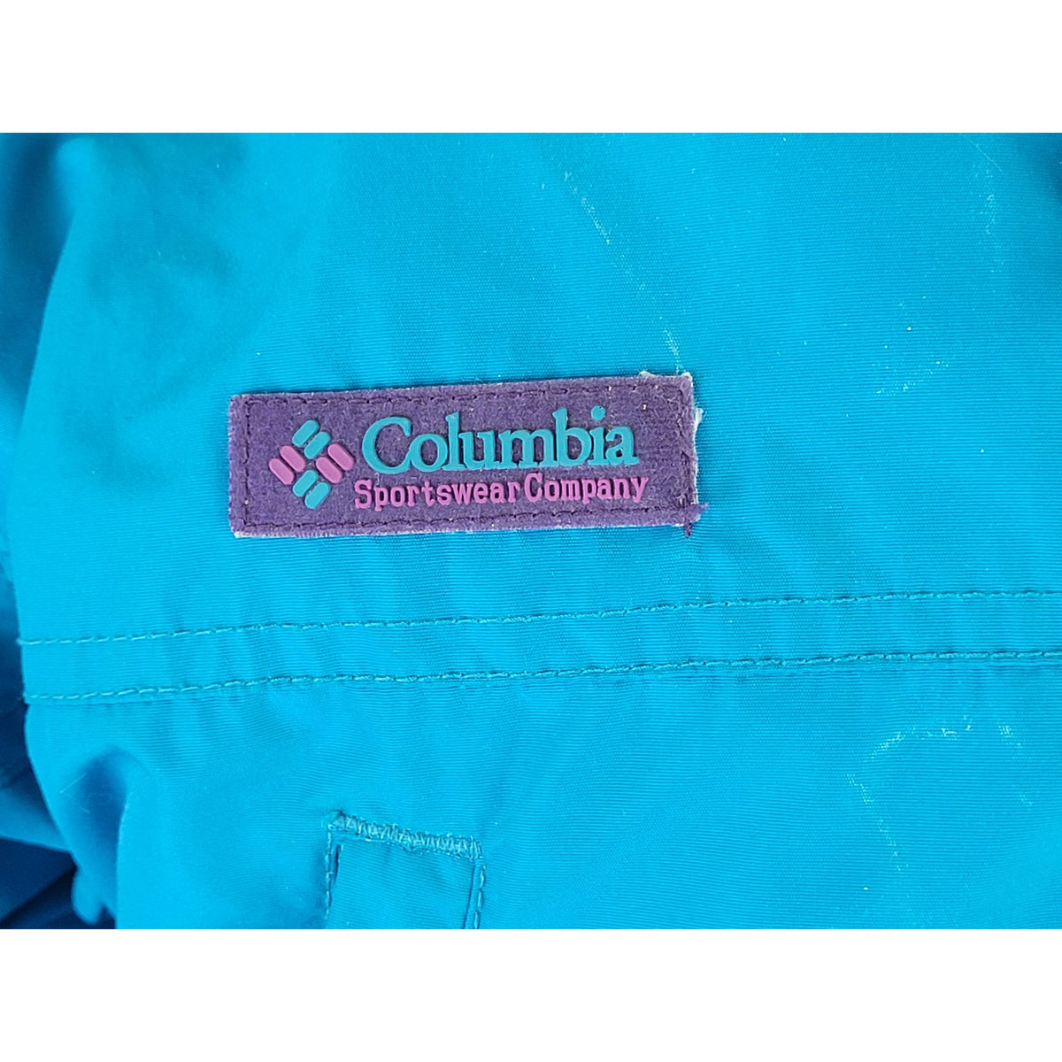1990s VTG Columbia Ski Suit Blue & Purple Women's Sz M