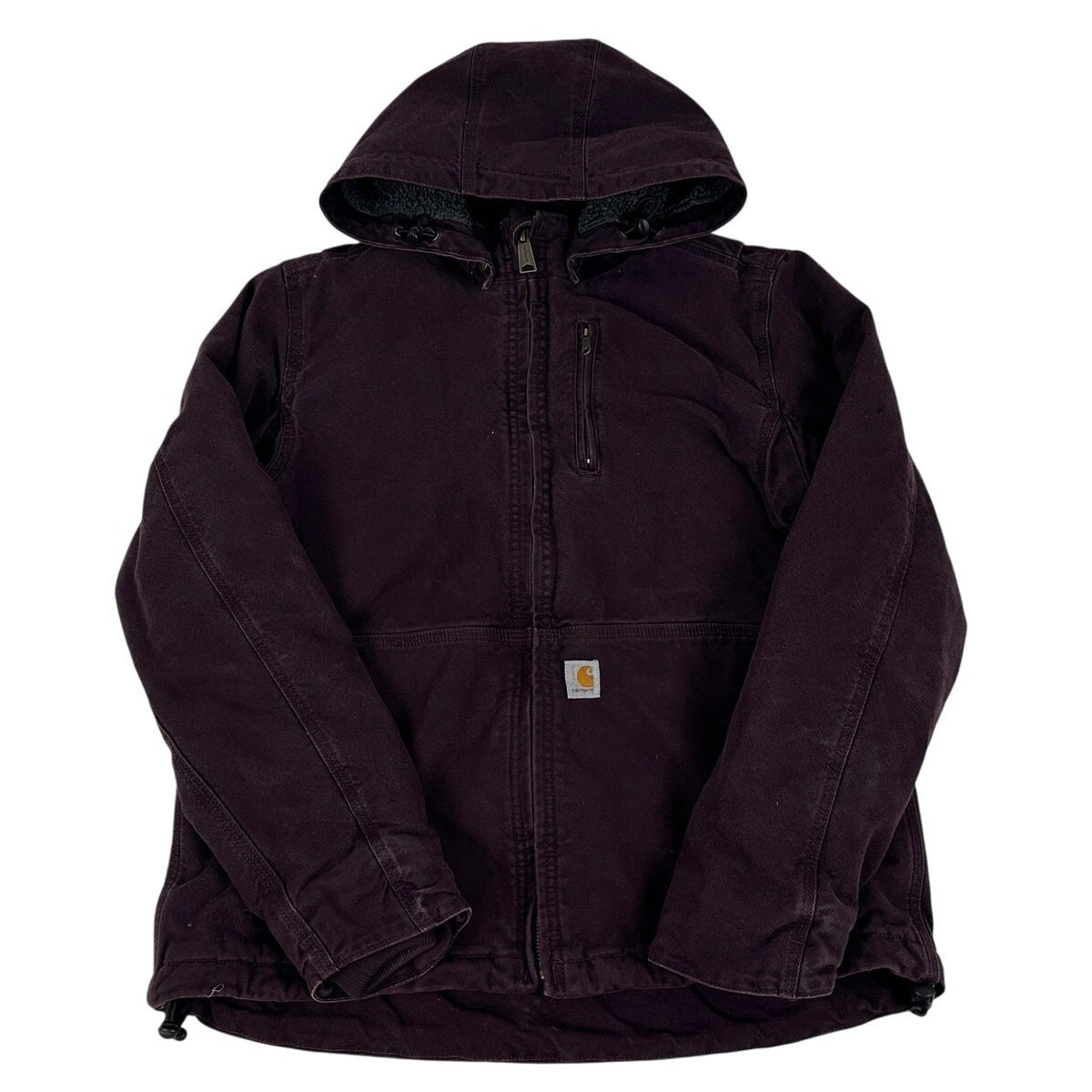 Carhartt Deep Wine/Plum Full Swing Caldwell Jacket Women's Sz Medium (8/10)