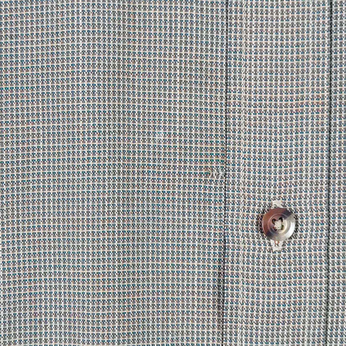 VTG Sir Pendleton Fine Worsted Wool Button Up Shirt w Suede Elbow Patches Sz XL