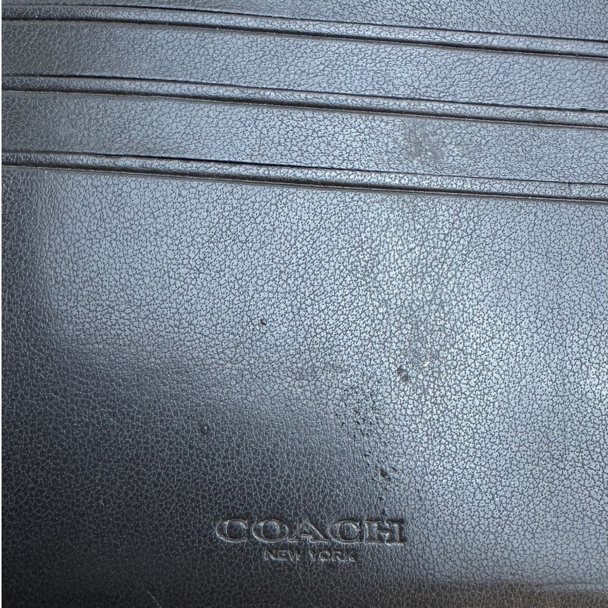 Coach F75101 Men’s Fog Camo Compact ID Bifold Wallet