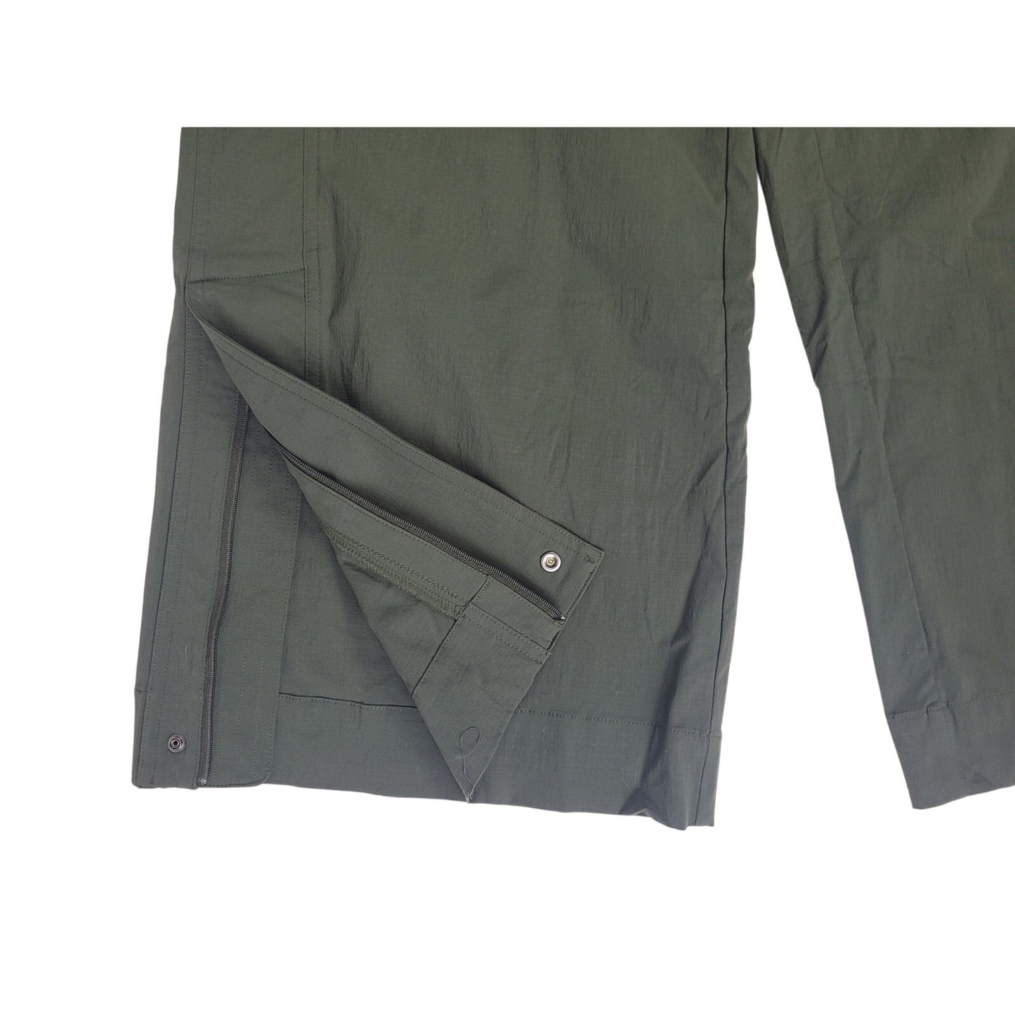 Athleta Trekkie Parachute Pant Olive Green Women's Sz XL NWT