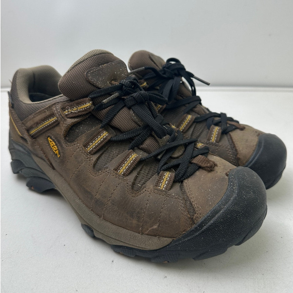 Keen Targhee II Waterproof Low Brown Hiking Shoes Men's Sz 10