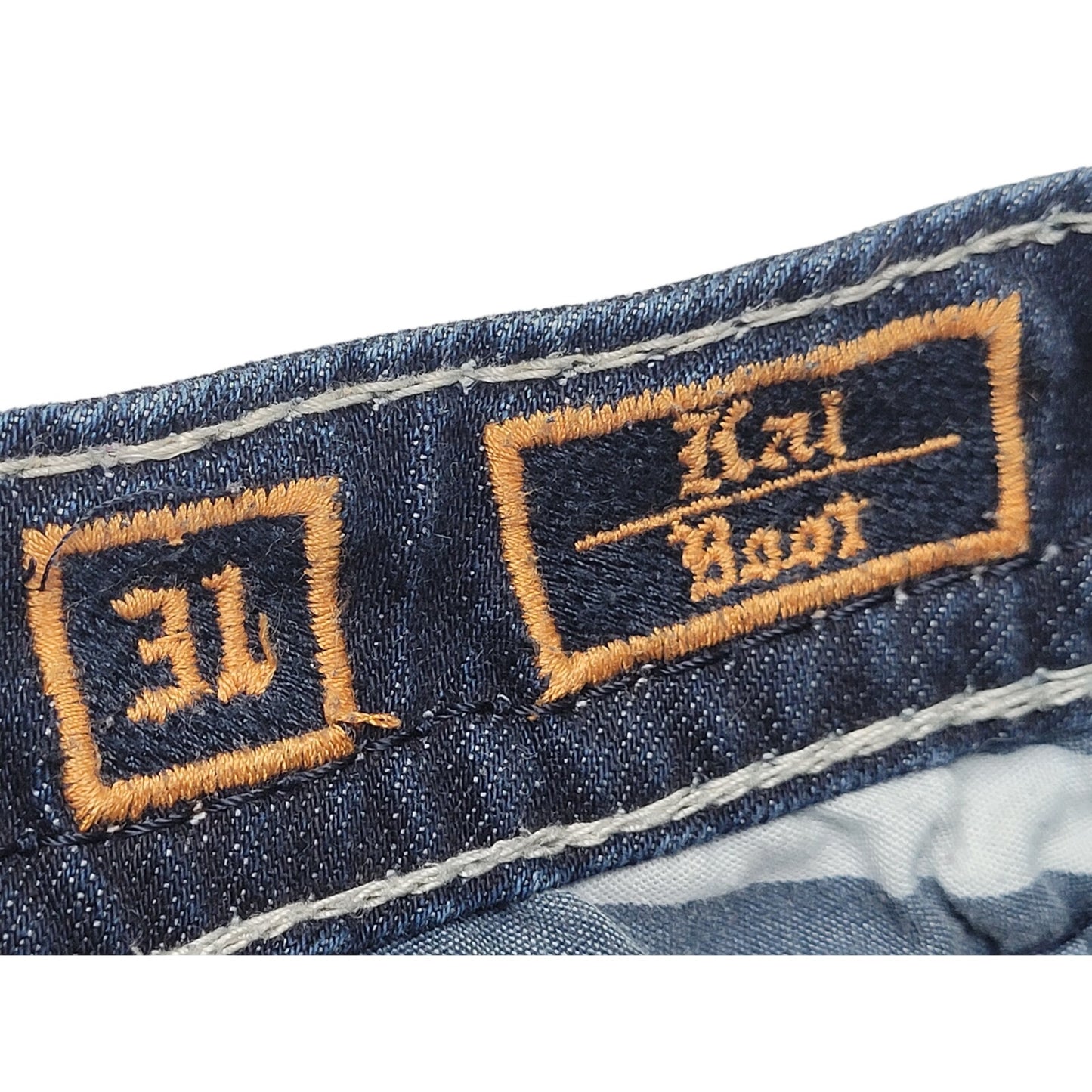 Rock Revival Kai Boot Low Rise Medium-Dark Wash Bootcut Jeans Women's Sz 31