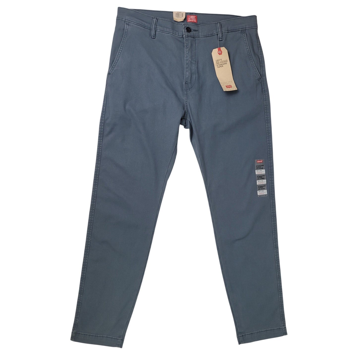 Levi's XX Chino Standard Taper Slate Blue Pants Men's Sz 34" x 32"