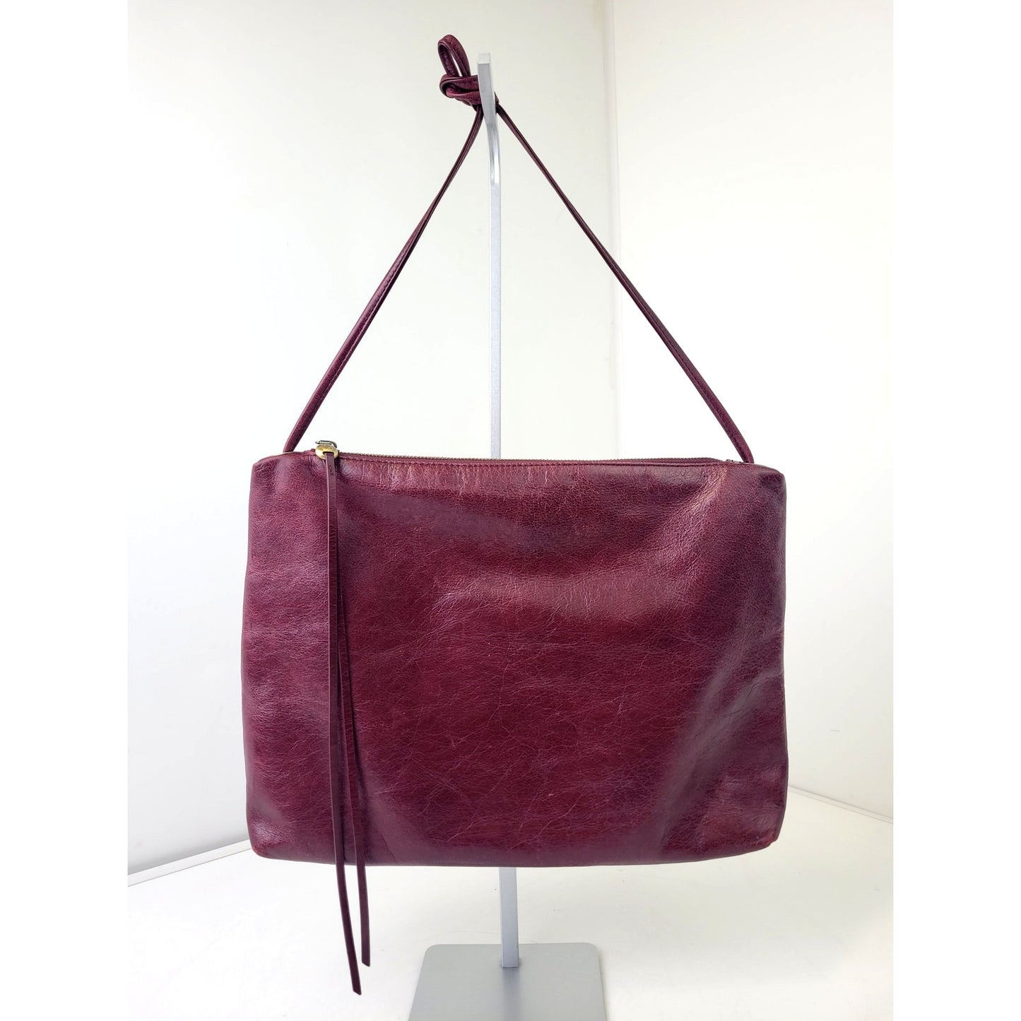 Hobo Brand Leather Medium Rectangular Purse Crossbody Shoulder Bag