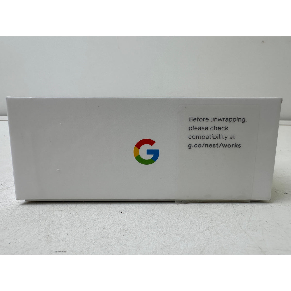 Google Nest Smart Programmable Wi-Fi Thermostat Snow White | New In Box