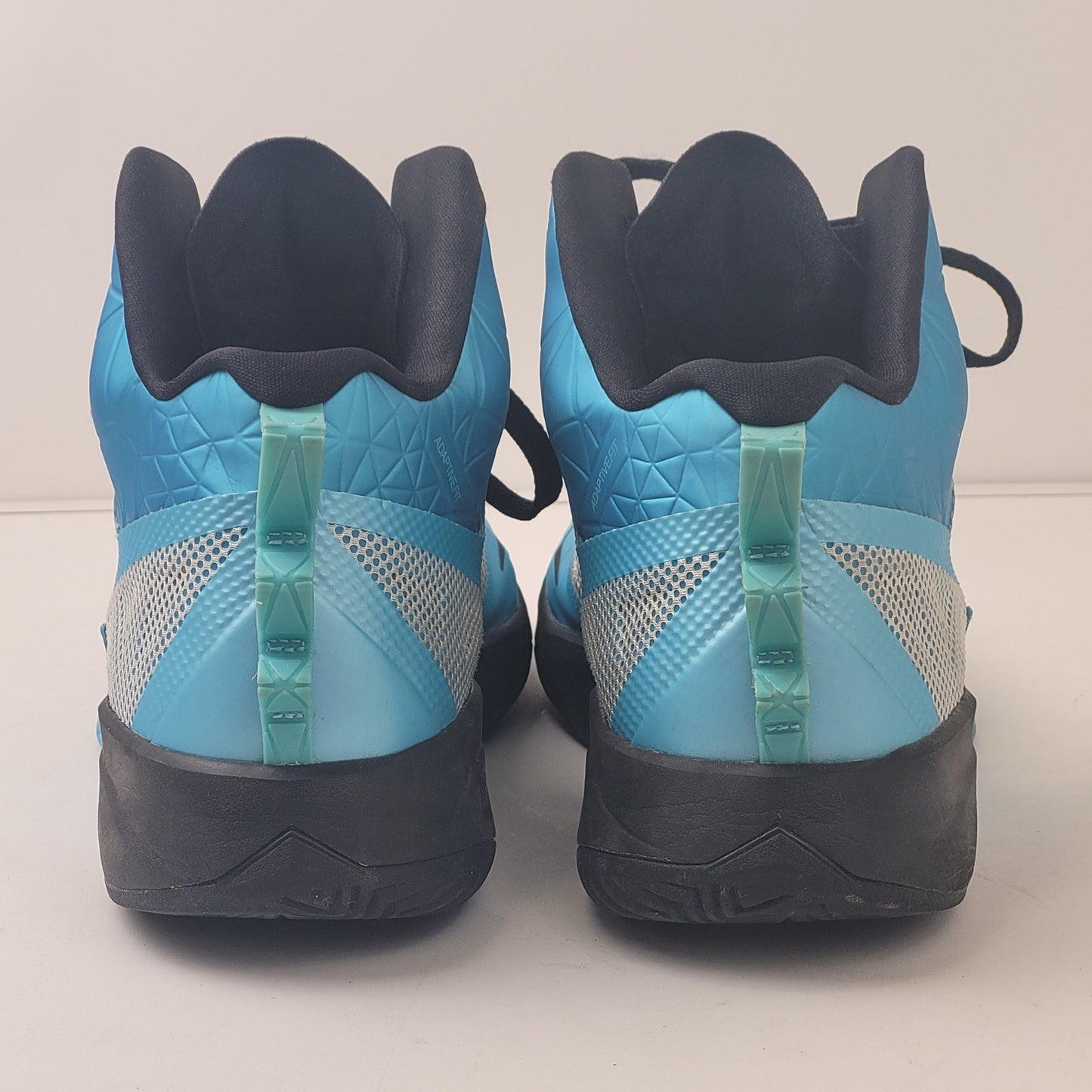 Nike Zoom Hyperfuse 2013 Blue Basketball Shoes 651636-144 Men's Sz 12