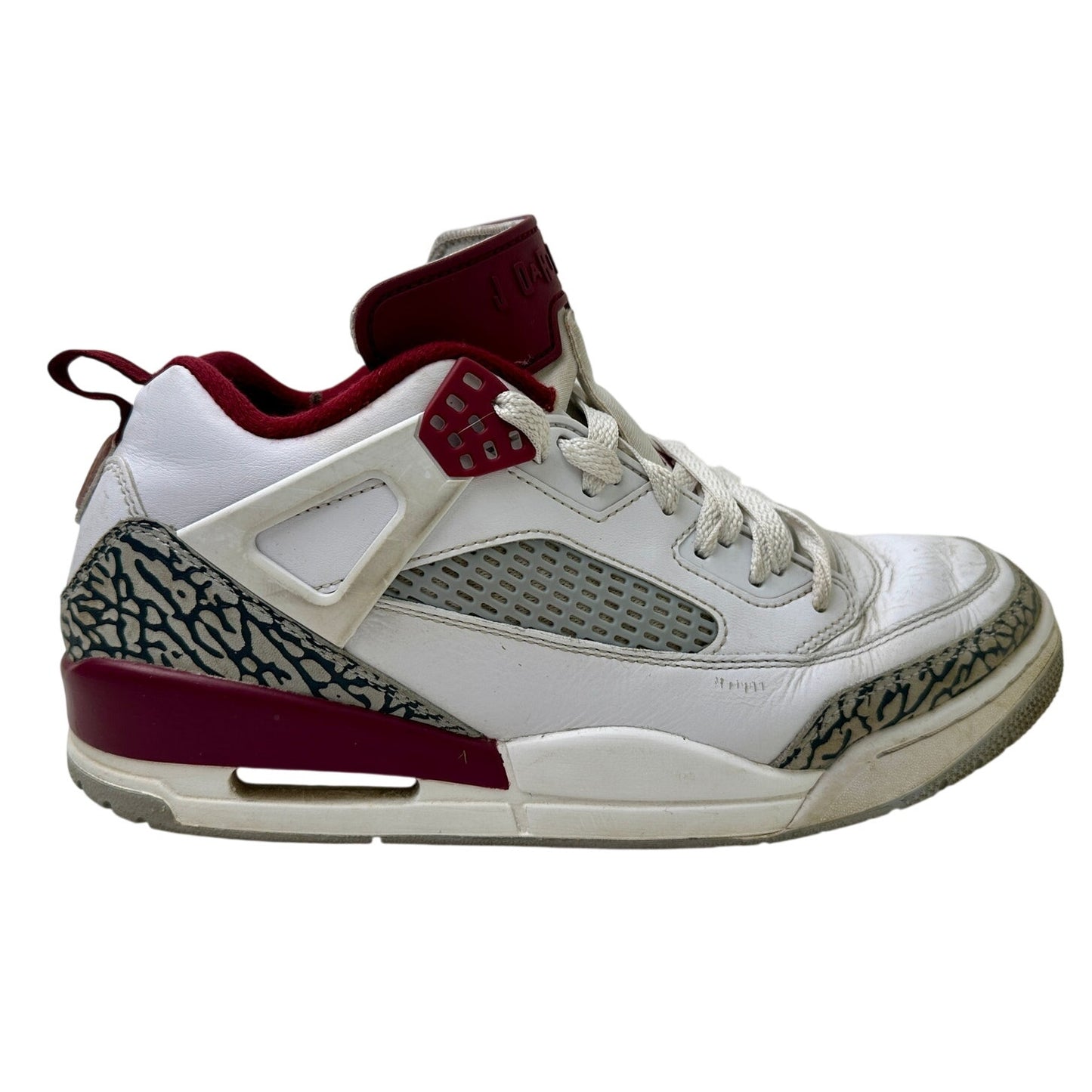 Nike Air Jordan Spizike Low ‘Team Red’ White Wolf Grey Men's Sz 9