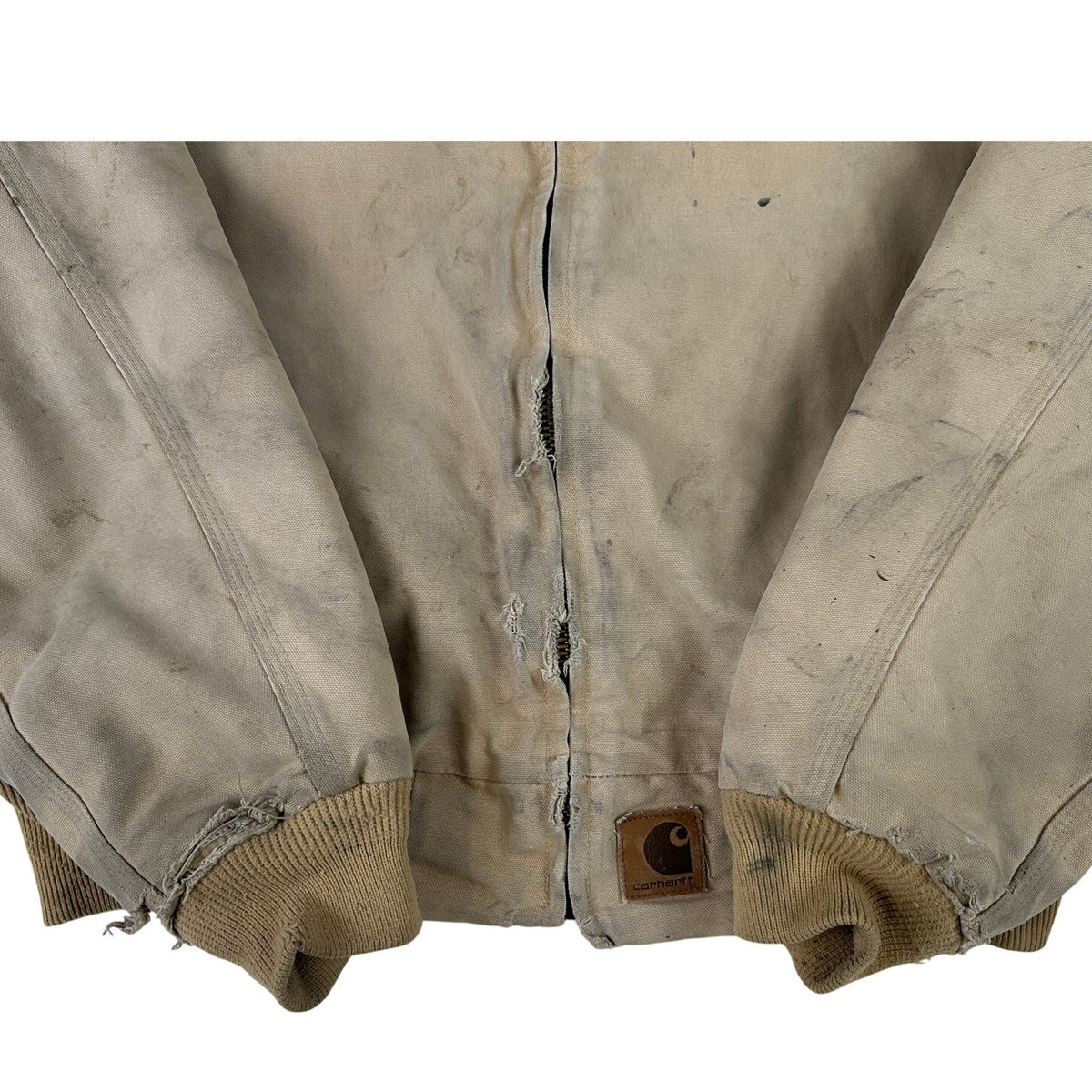 Vintage Carhartt J14WET Wheat Santa Fe Jacket Men's Sz XL