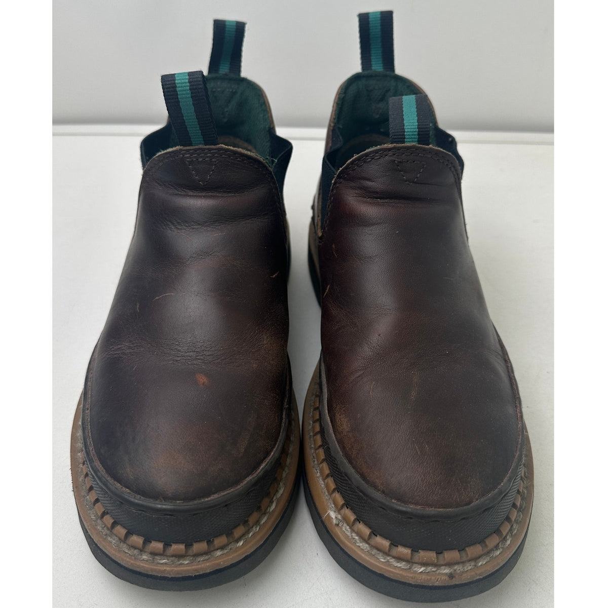 Georgia Giant Romeo Pull-On Brown Work Shoes Women's Sz 7.5