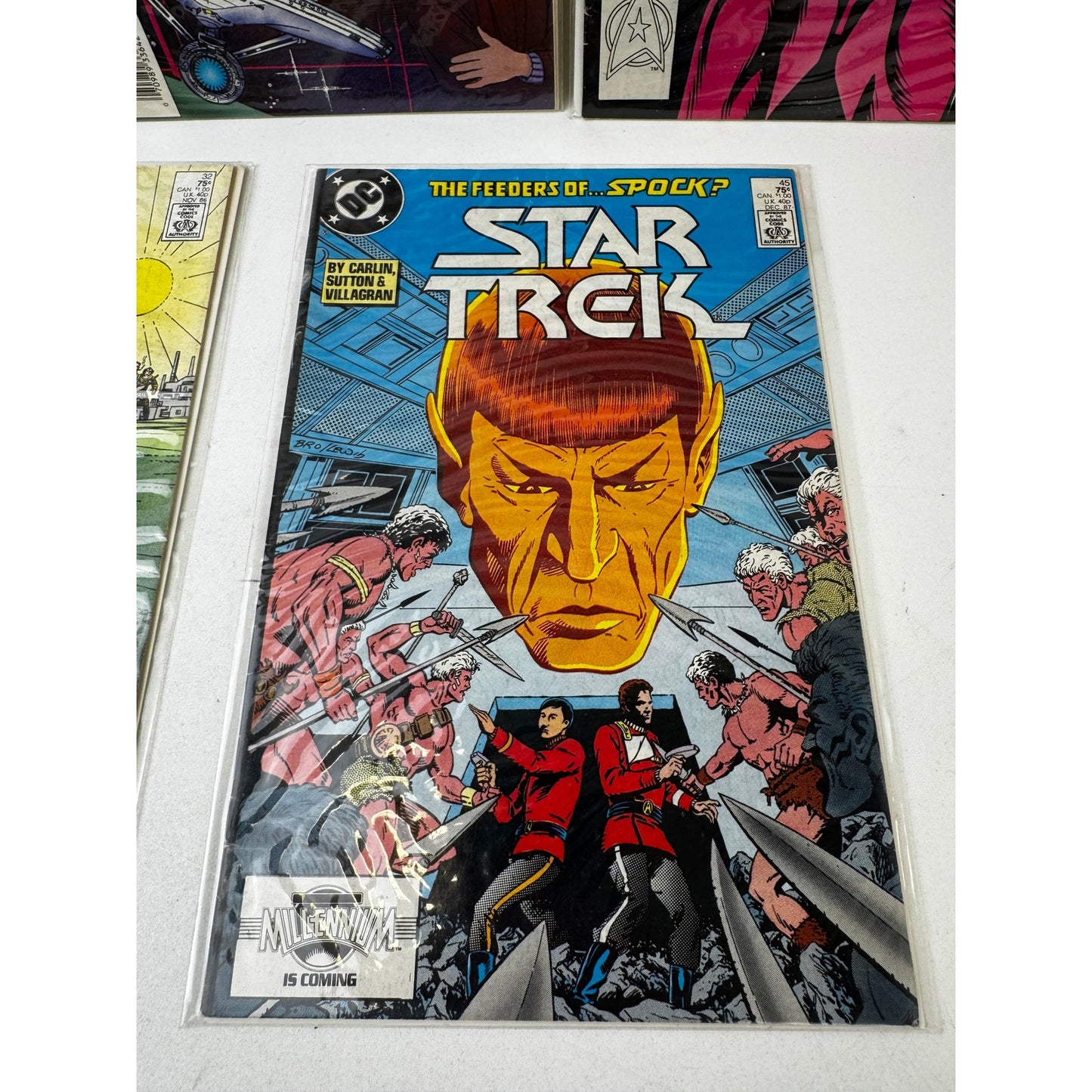 Vintage Star Trek Comics Set of 10 (Multi Series, 1st Edition Etc)